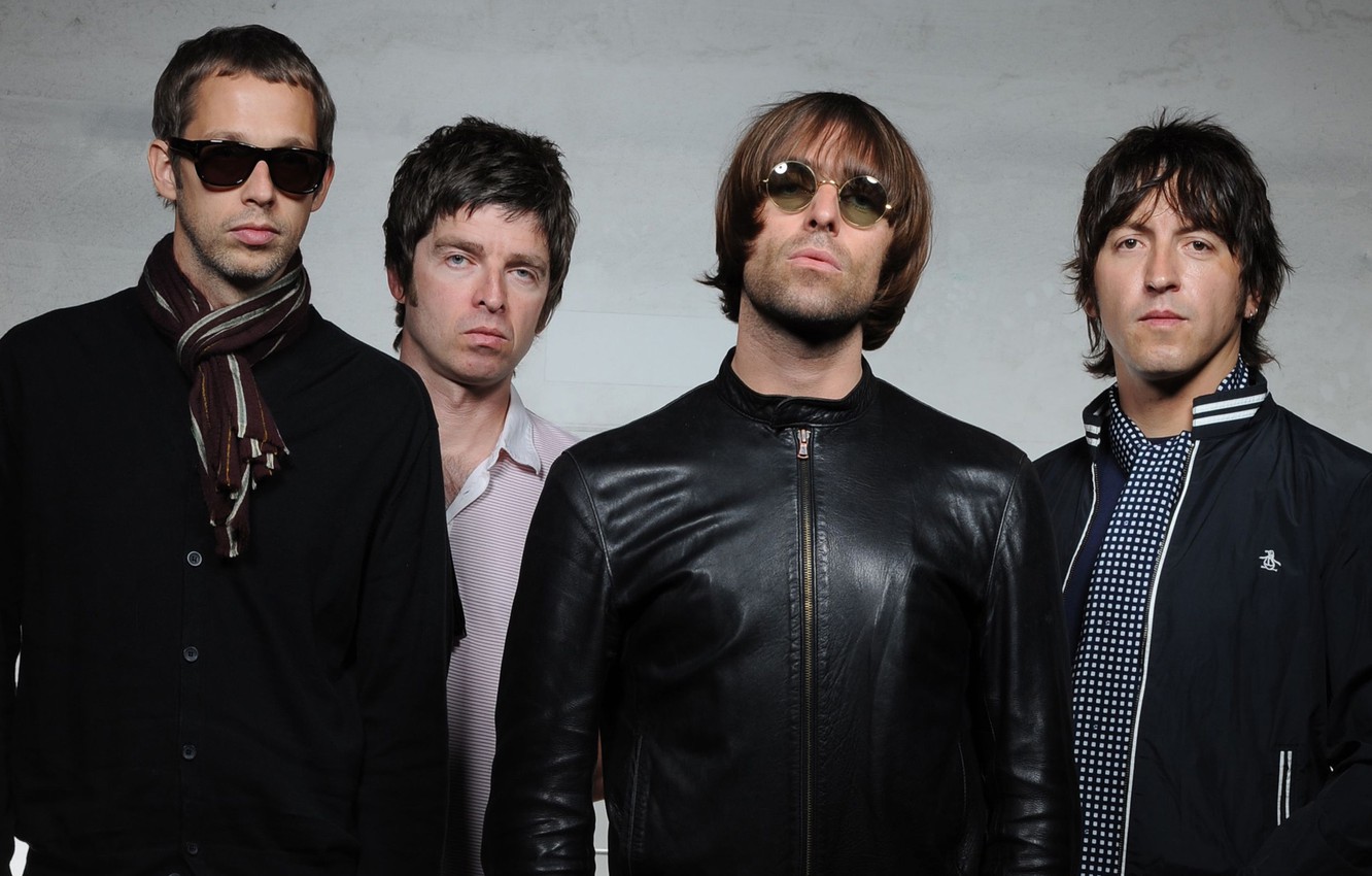 Photo Wallpaper Group, Rock, Oasis, Noel Gallagher, - Oasis Band Member , HD Wallpaper & Backgrounds