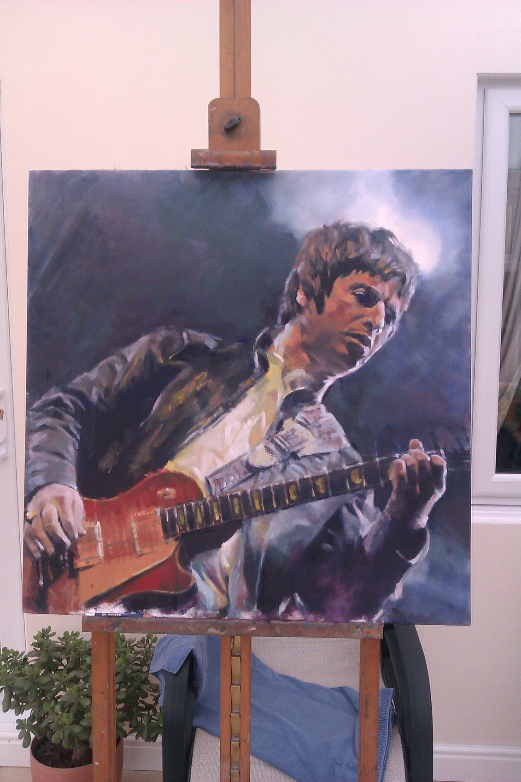 Pop Art Images Noel Gallagher Hd Wallpaper And Background - Painting , HD Wallpaper & Backgrounds