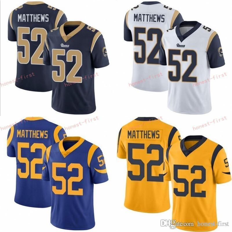 2019 2019 New Los Angeles 52 Clay Matthews Rams Jersey - Brandin Cooks Rams Jersey , HD Wallpaper & Backgrounds