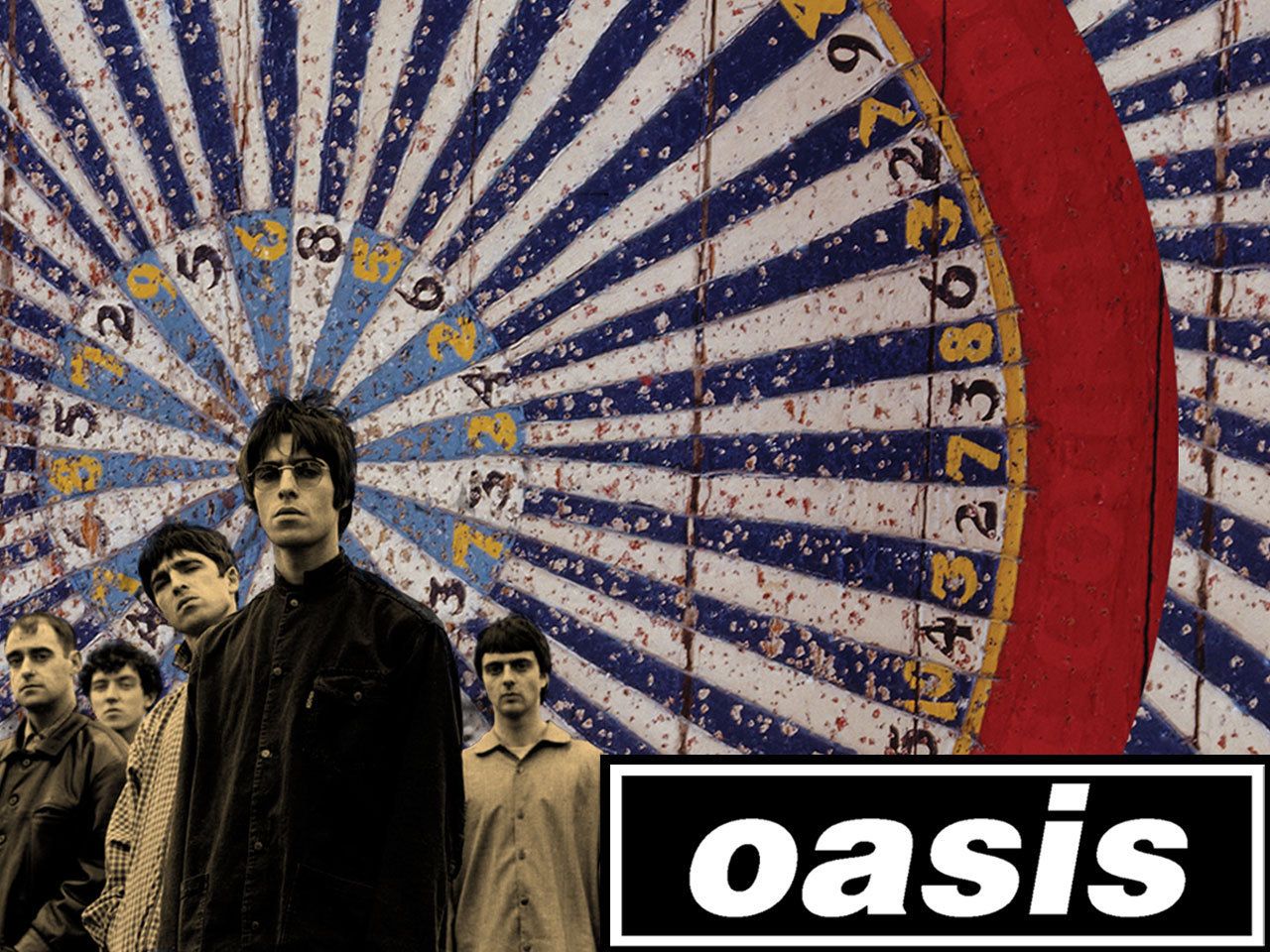 Oasis Wallpaper - Oasis Band , HD Wallpaper & Backgrounds