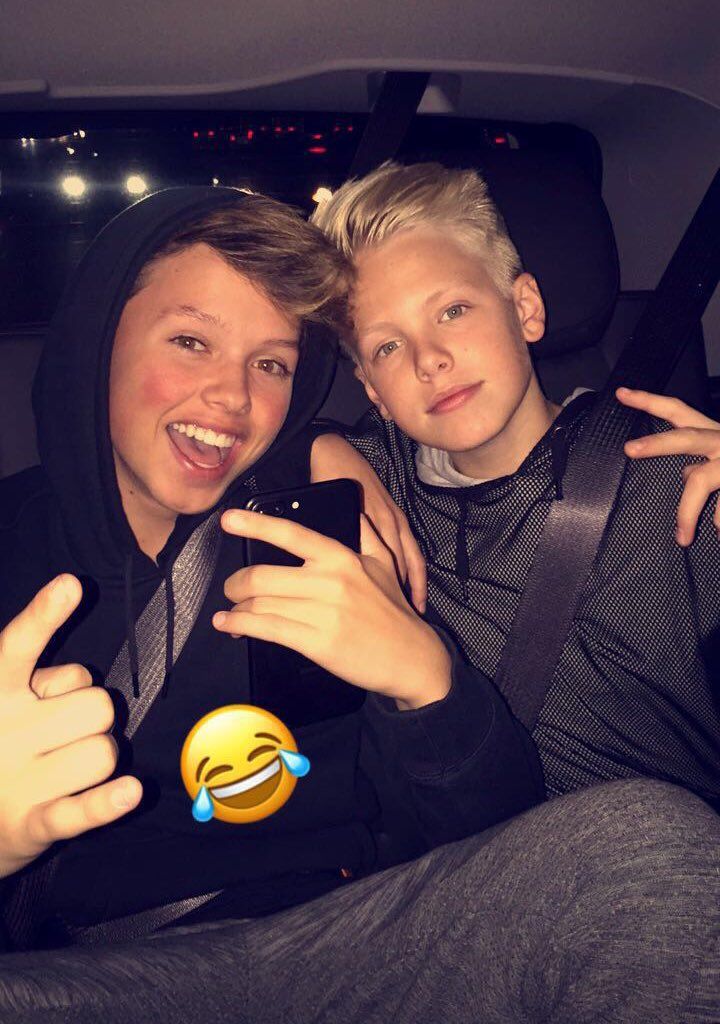 Carson Lueders - Carson Lueders And Jacob Sartorius In A Car , HD Wallpaper & Backgrounds