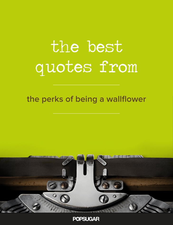 The Best Quotes From The Perks Of Being A Wallflower - November 9 Quotes Colleen Hoover , HD Wallpaper & Backgrounds