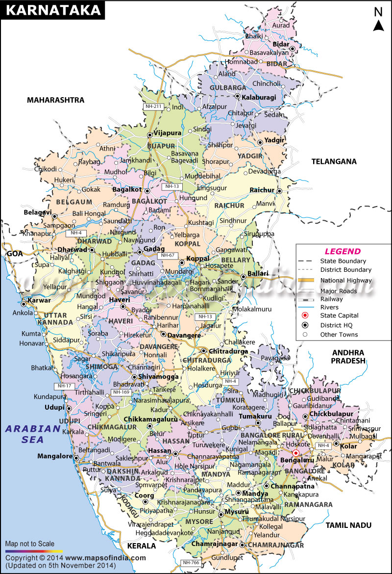 High Resolution Maps Of Karnataka , HD Wallpaper & Backgrounds