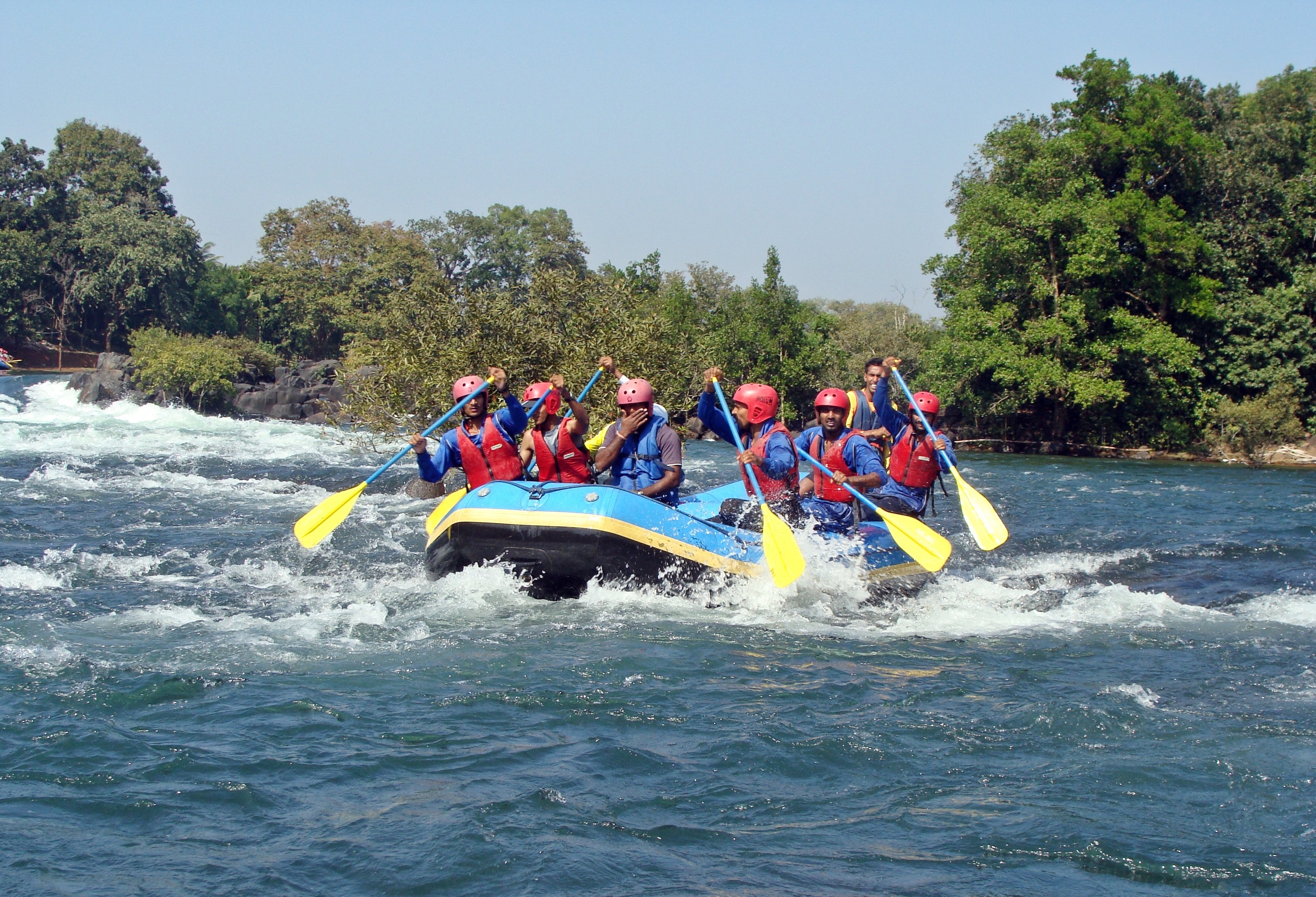 Rafting, Kali River, Karnataka, Dandeli, Adventure, - Best Places In Dandeli , HD Wallpaper & Backgrounds