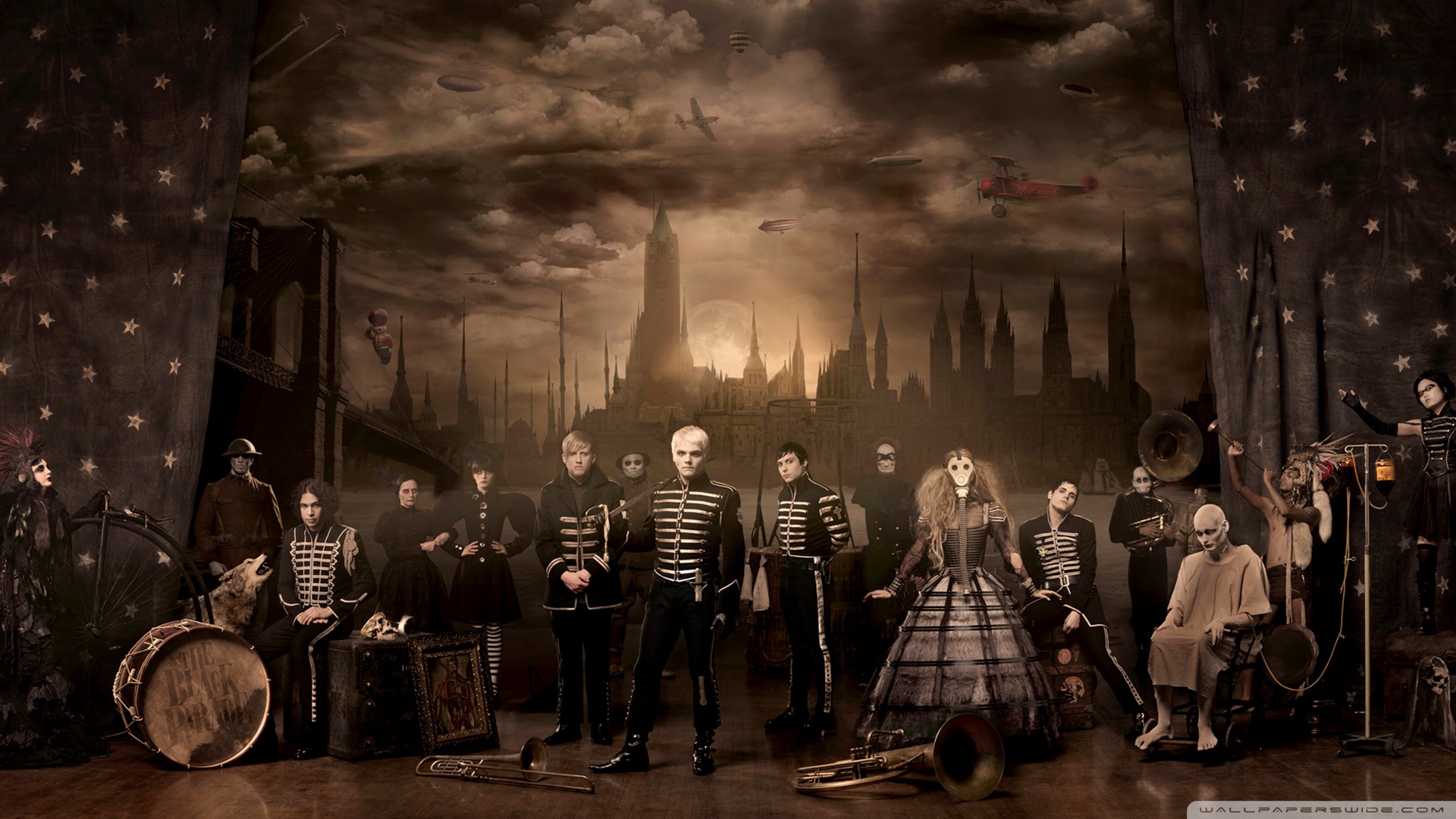 Hd 16 - - My Chemical Romance Black Parade Poster , HD Wallpaper & Backgrounds