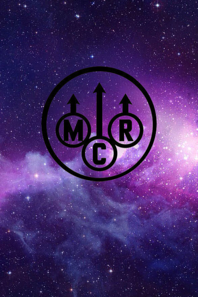 Credit To Me I Love Music And Bands Mcr Purple Galaxy - My Chemical Romance , HD Wallpaper & Backgrounds