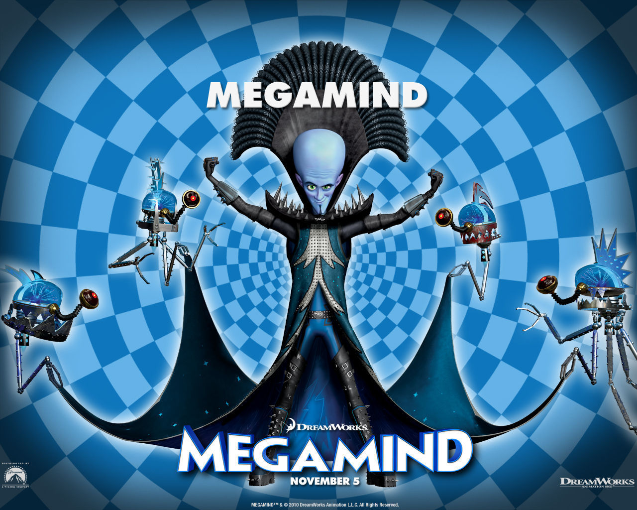 Megamind - ) - Megamind Wallpaper For Desktop , HD Wallpaper & Backgrounds