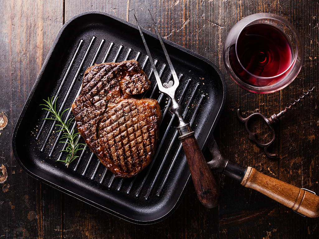 Tips On Pairing Syrah With Steak - Grill Steak And Wine , HD Wallpaper & Backgrounds