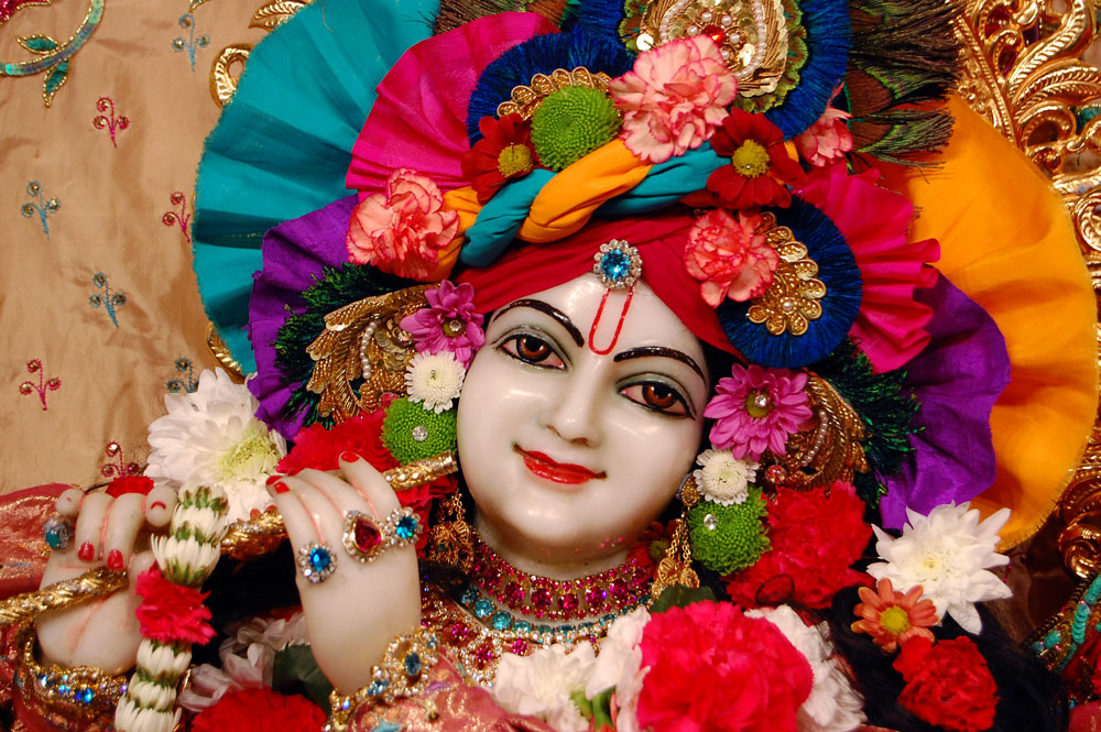 Lord Krishna 3d Wallpaper - Krishna Ji Radha Ji , HD Wallpaper & Backgrounds