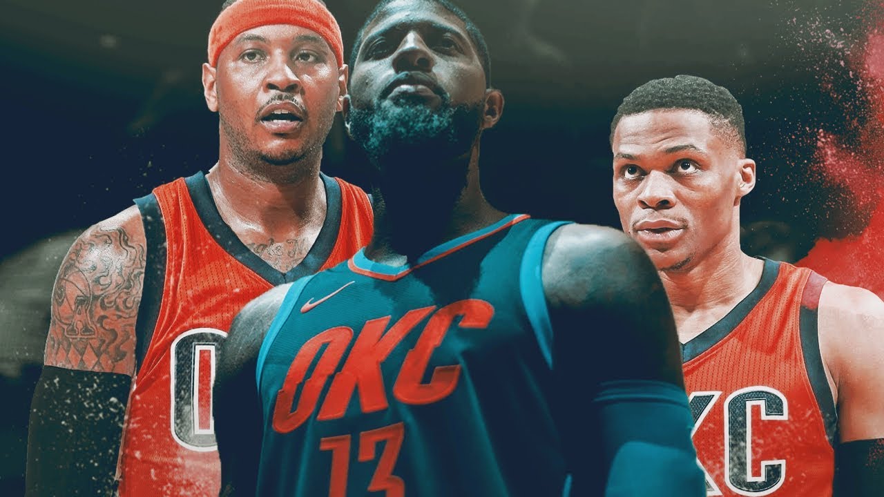 5 Reasons Why The Thunder Will Be The Nba's Best Team - Melo Westbrook Paul George , HD Wallpaper & Backgrounds