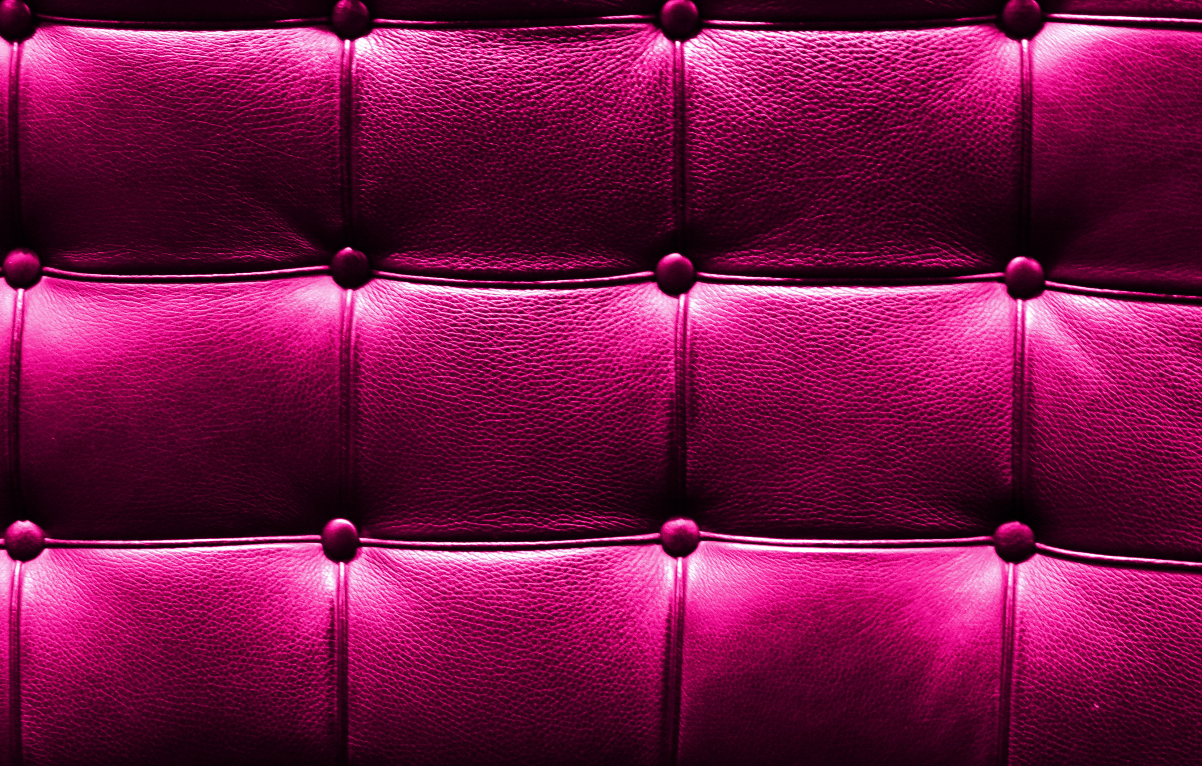 Tufted Pink Leather Hd Wallpaper - Pink Background In 4k , HD Wallpaper & Backgrounds