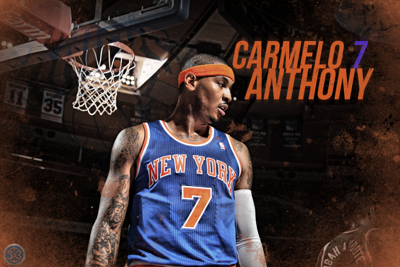 Download - Carmelo Anthony Wallpaper Knicks Hd , HD Wallpaper & Backgrounds