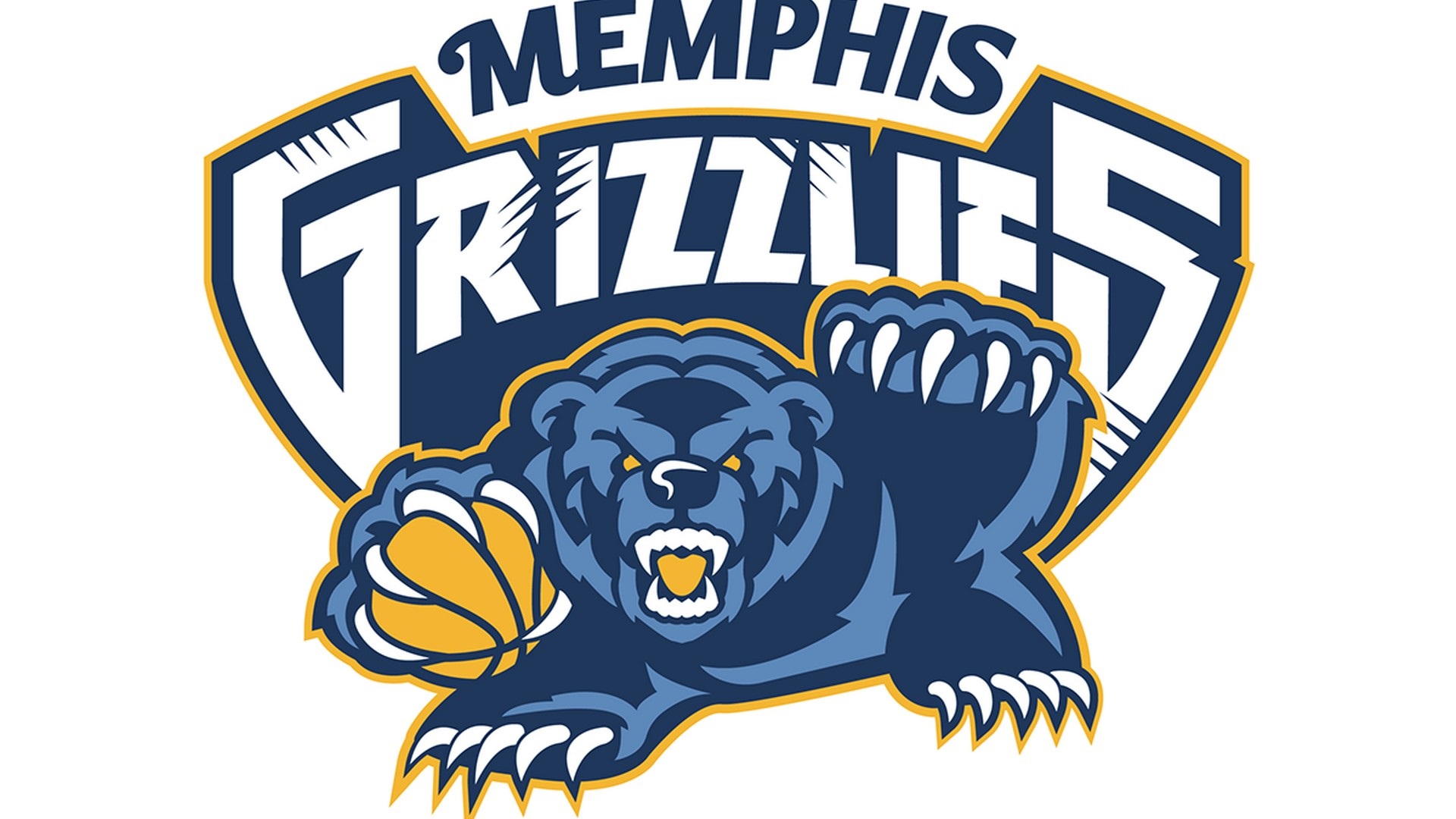 Start Download - Memphis Grizzlies Throwback Logo , HD Wallpaper & Backgrounds