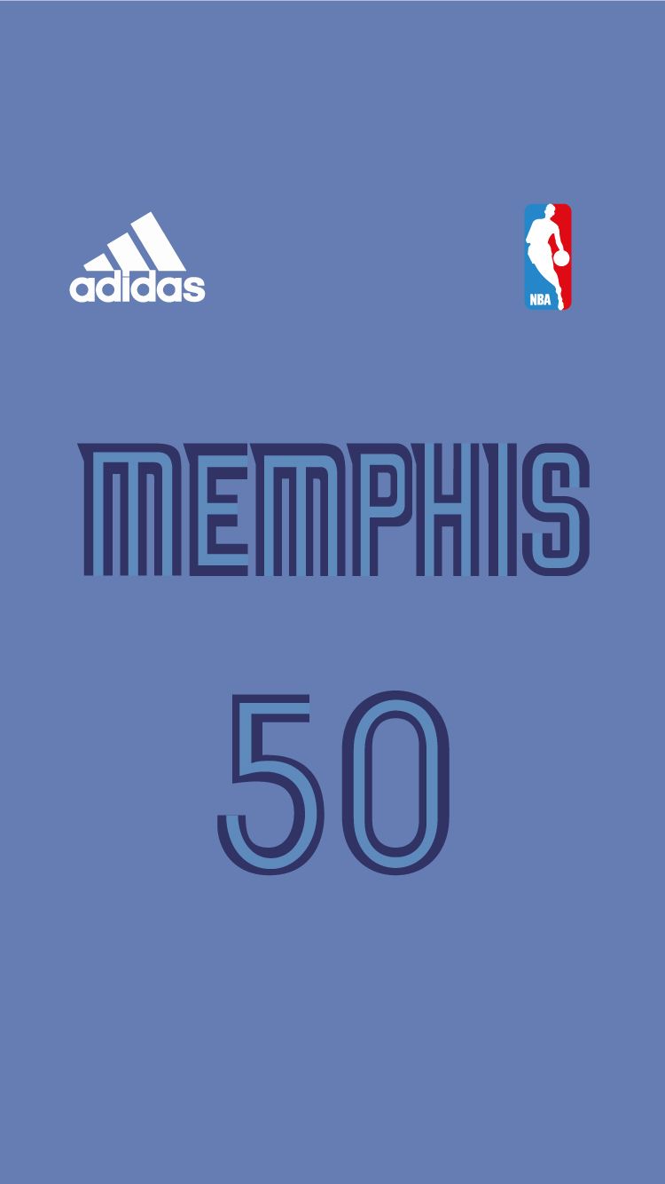 Grizzlies Memphis Grizzlies Jersey, Nba Wallpapers, - Memphis Grizzlies Iphone 6 , HD Wallpaper & Backgrounds