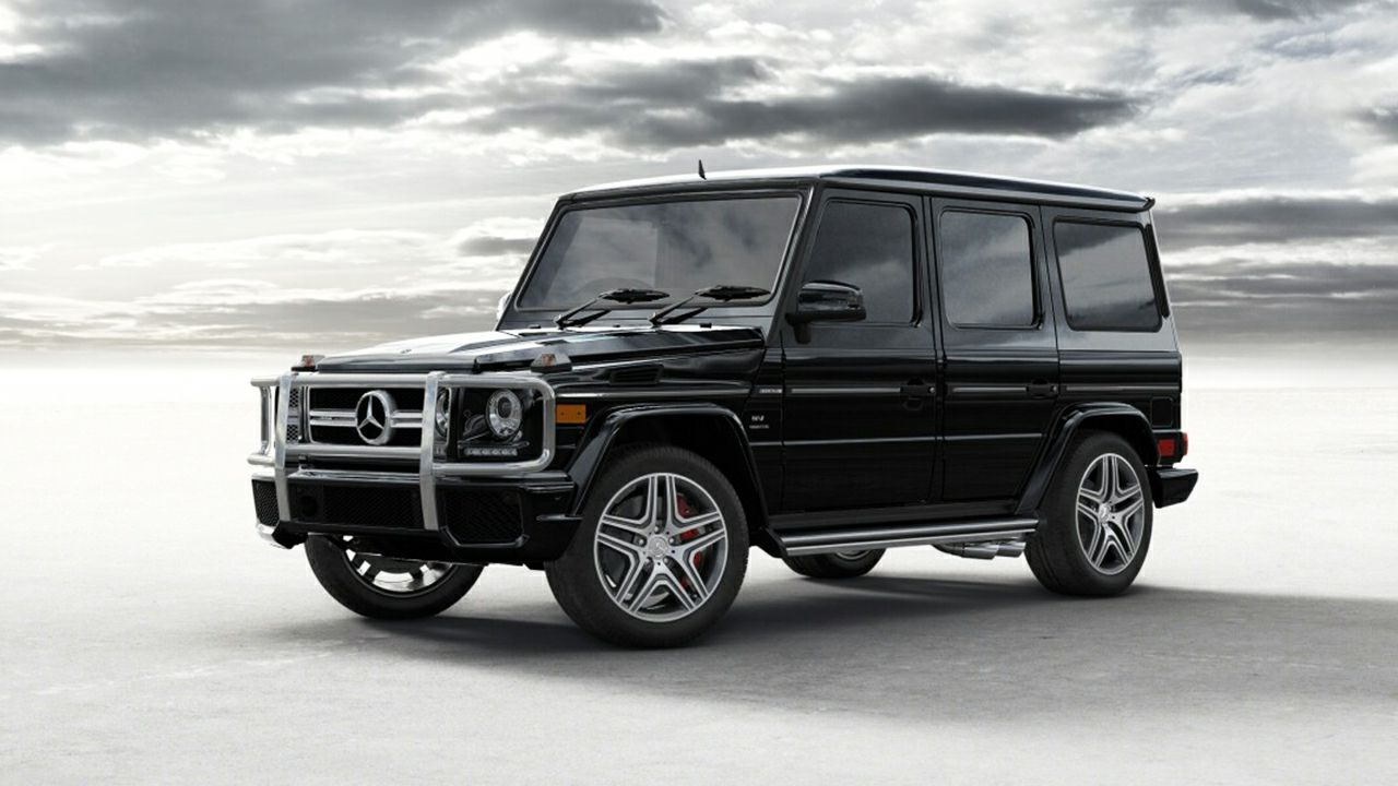 2017 Mercedes Benz G Class Amg G63 - Black Benz G Class , HD Wallpaper & Backgrounds