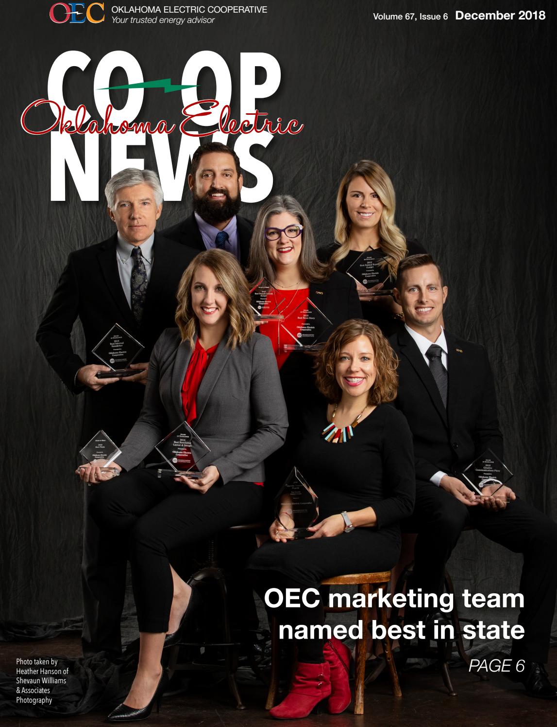 Oklahoma Electric Co-op News December - Magazine , HD Wallpaper & Backgrounds