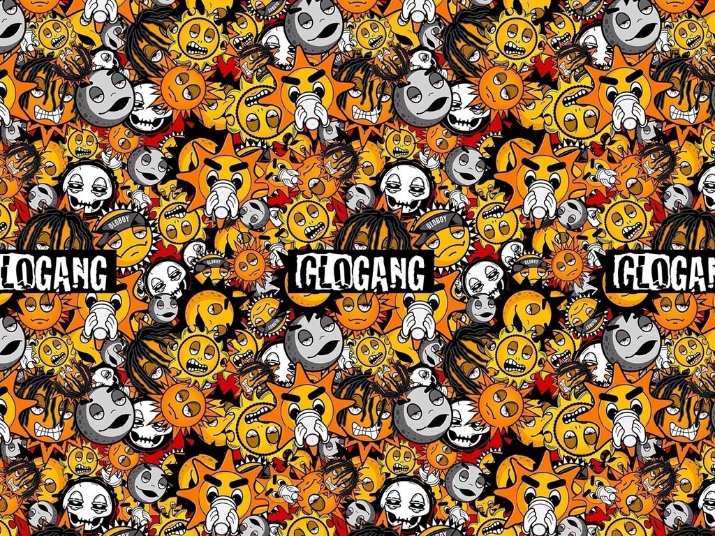 Emoji Wallpaper, Emoji, Glogang, Chief Keef, Rap, Chief - Chief Keef Glo Gang , HD Wallpaper & Backgrounds