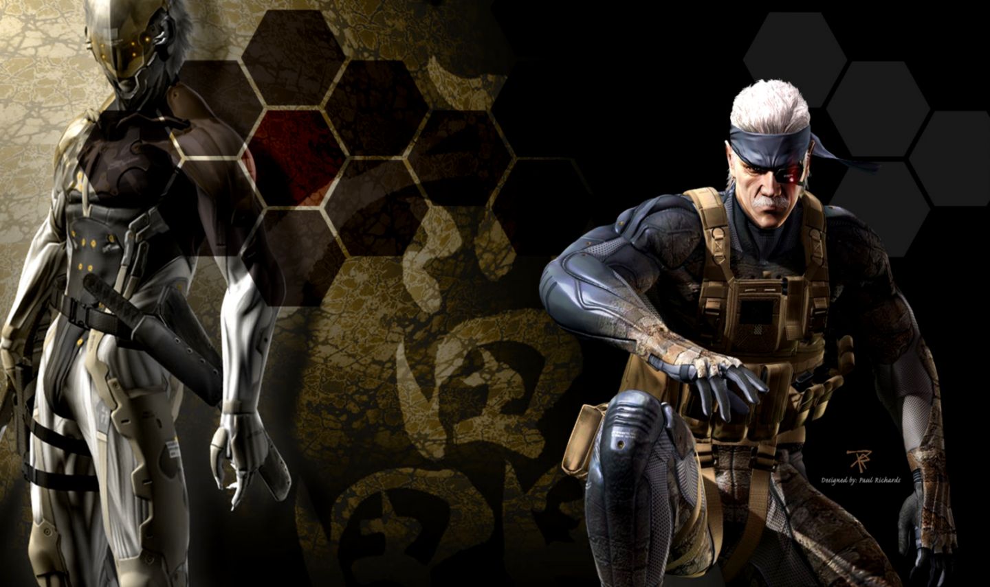 Metal Gear Solid 5 Officially Announced Gamer Assault - Metal Gear Solid 4 Old Snake , HD Wallpaper & Backgrounds