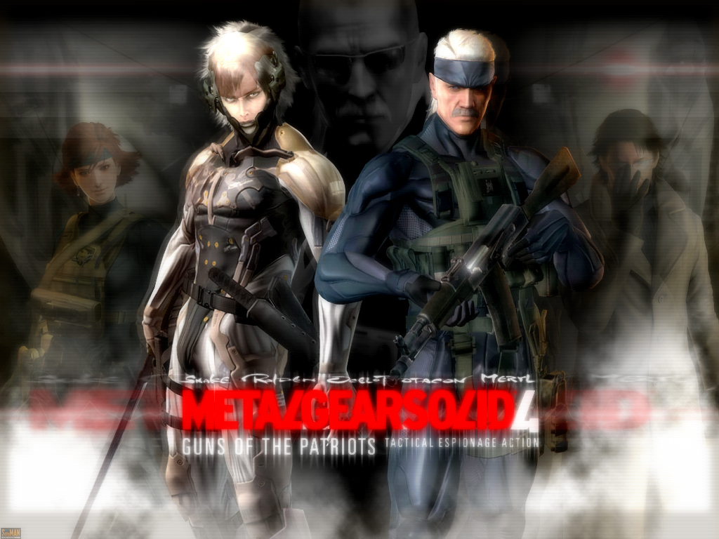 Metal Gear Solid 4 Wallpaper - Metal Gear Solid 4 , HD Wallpaper & Backgrounds