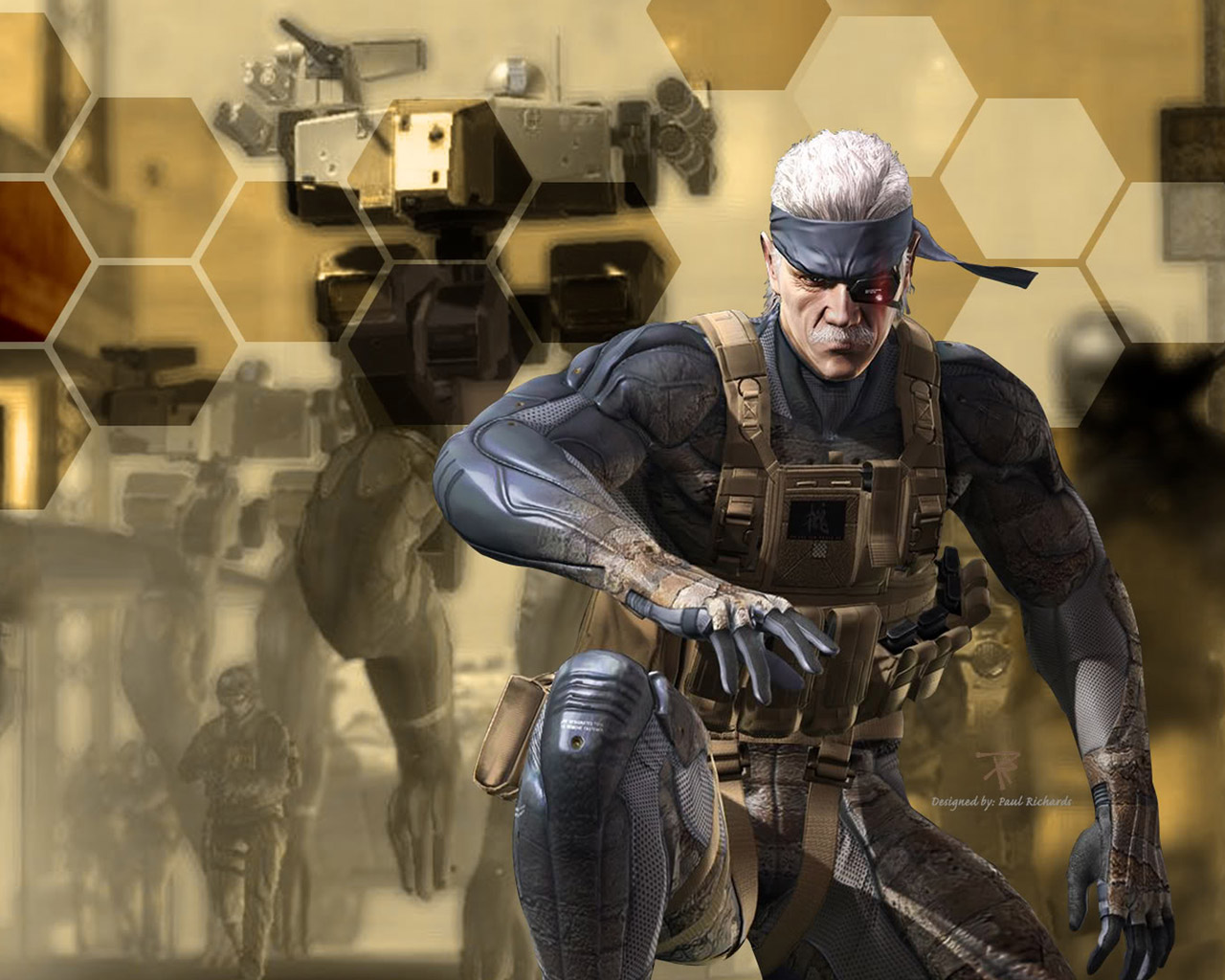 Metal Gear Solid 4 , HD Wallpaper & Backgrounds