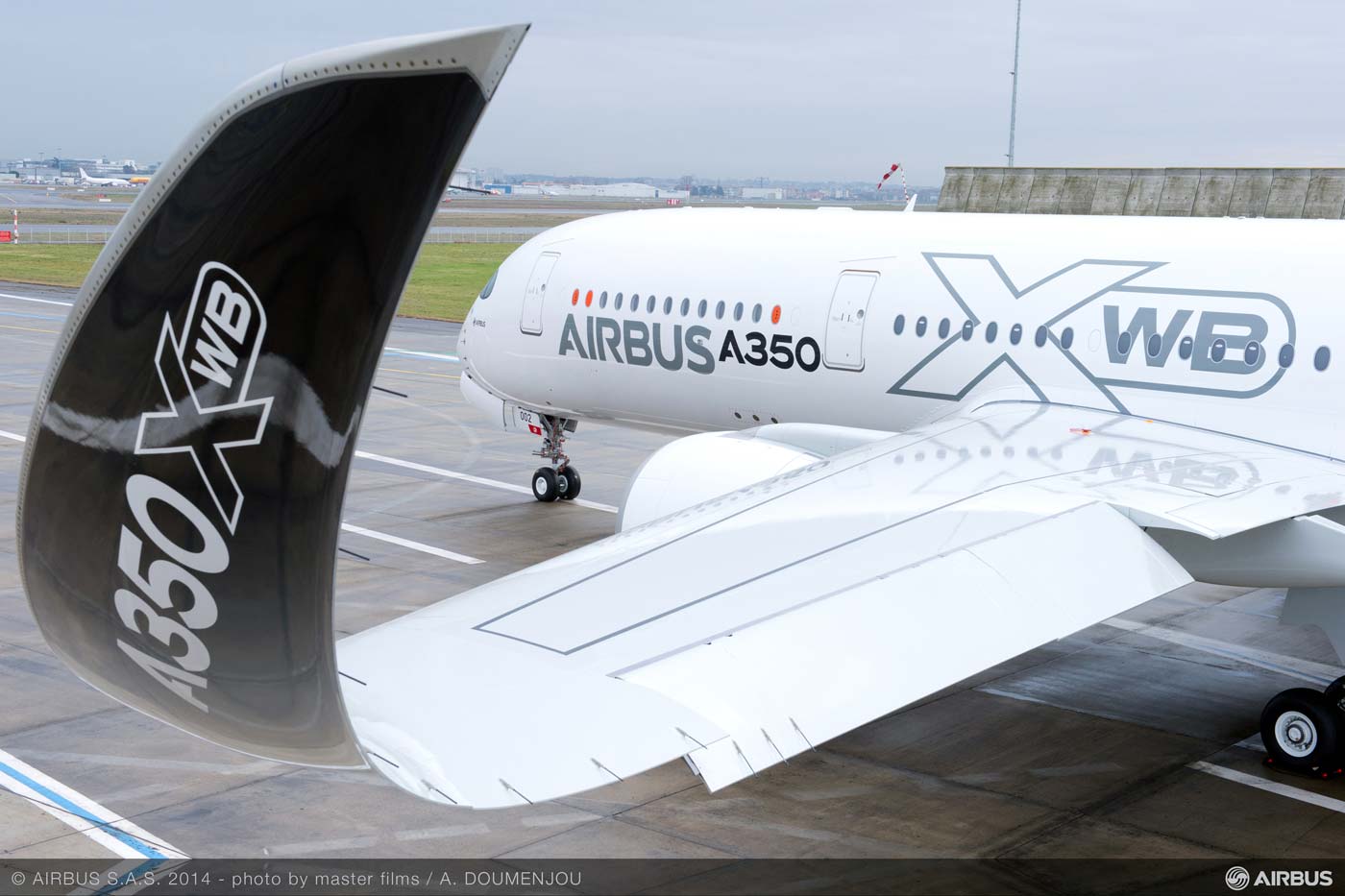 Airbus A350 Winglet - Airbus A350 Xwb , HD Wallpaper & Backgrounds