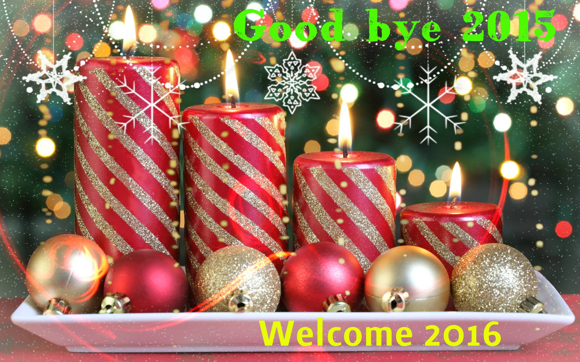 New Year Ke Wallpaper - Merry Christmas N Happy New Years , HD Wallpaper & Backgrounds