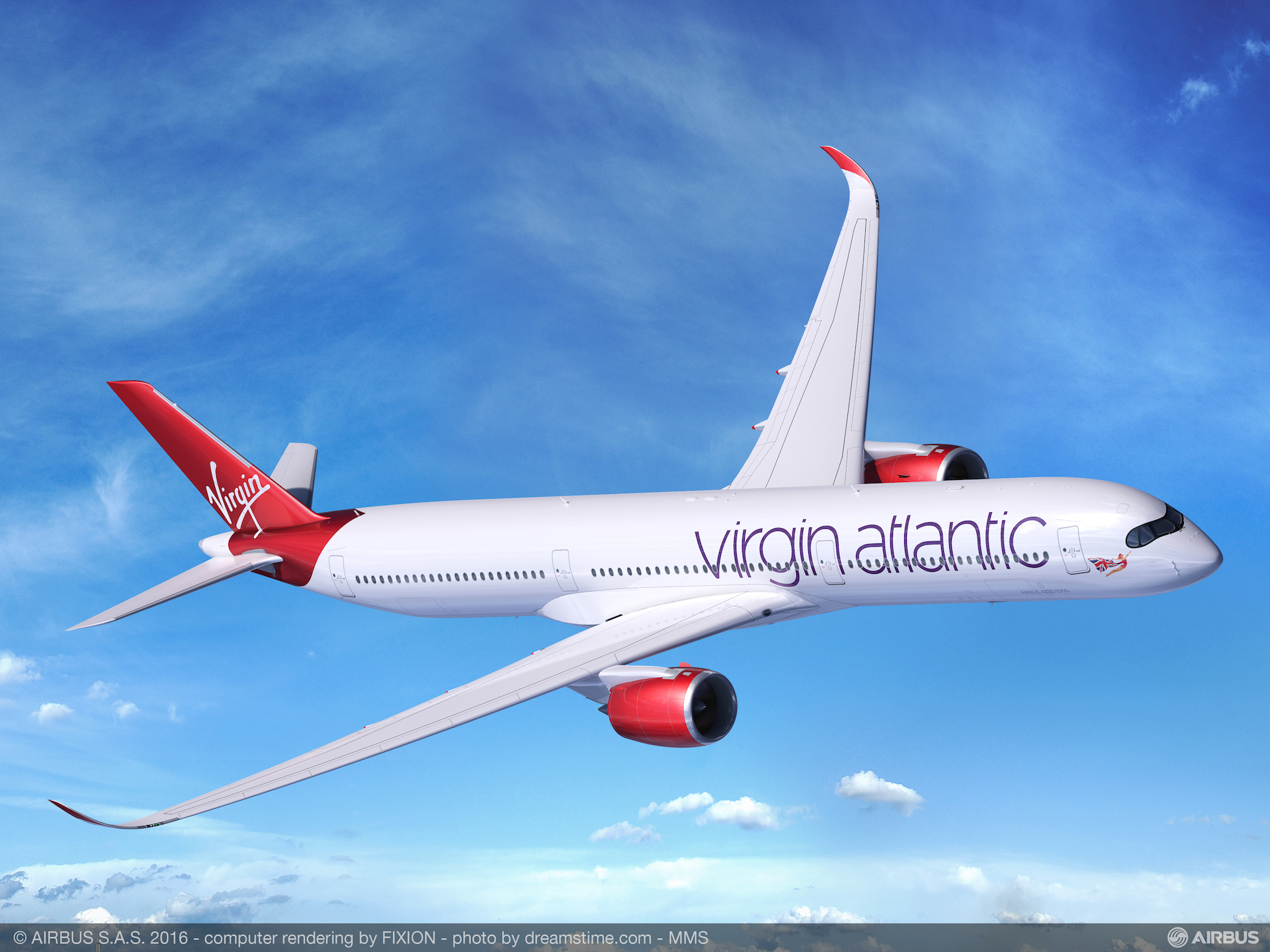First Virgin Atlantic A350-1000 Spotted In Toulouse - A350 Airbus 1000 Virgin Atlantic , HD Wallpaper & Backgrounds