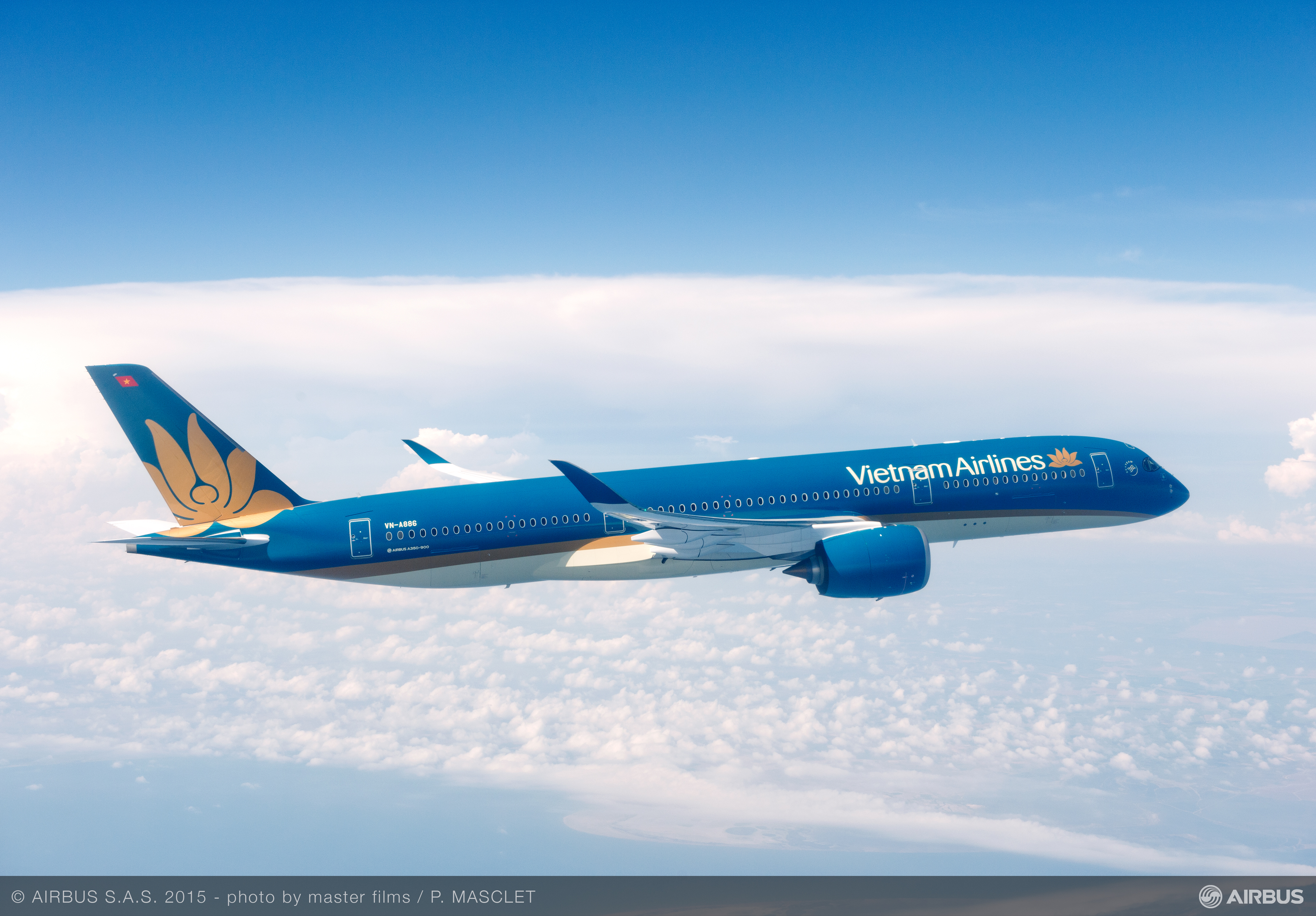 Vietnam Airlines Signs For Ten A350 Planes - Vietnam Airlines A350 , HD Wallpaper & Backgrounds