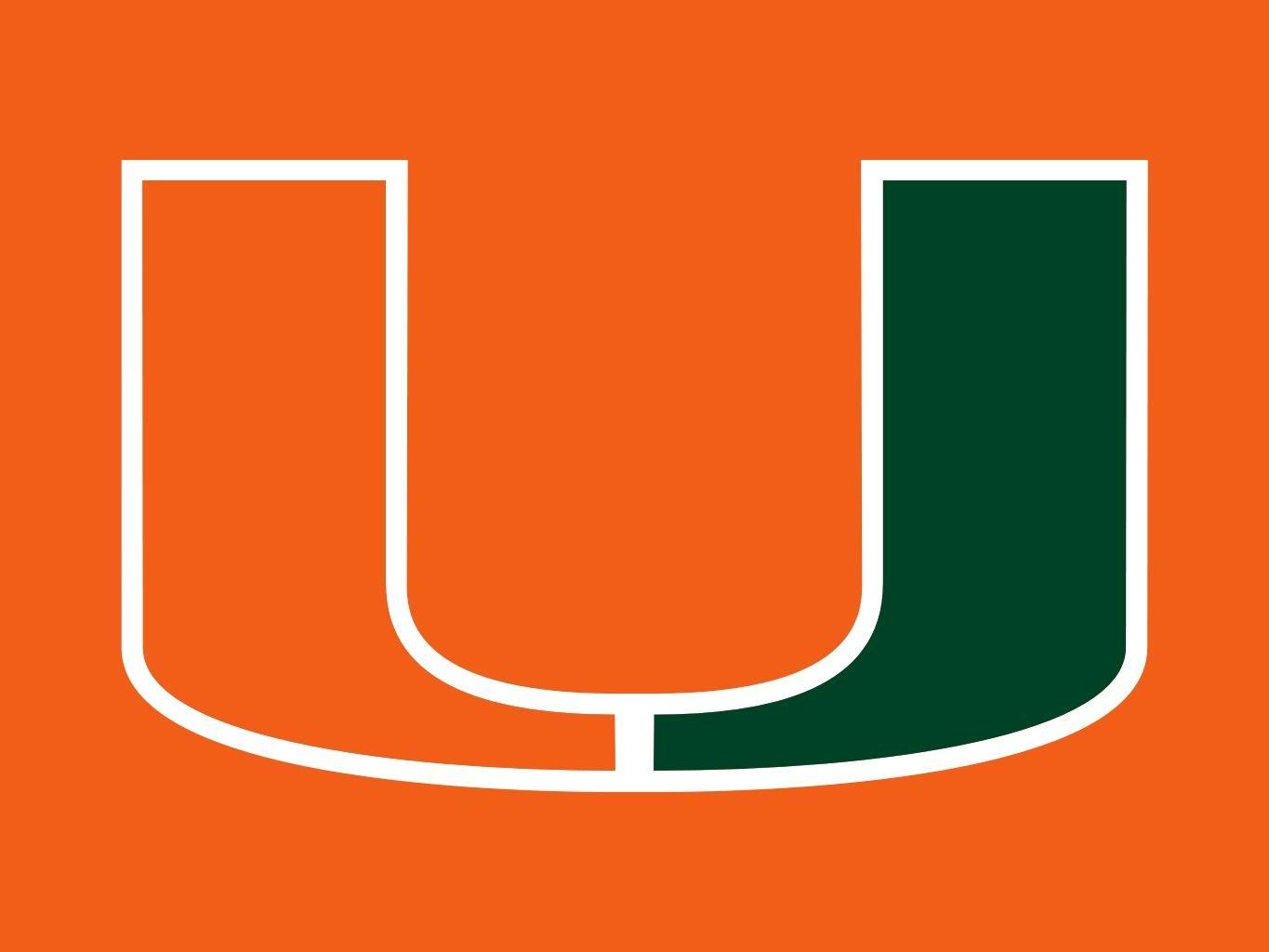 Images For > University Of Miami Hurricanes Football - University Of Miami Football Logo , HD Wallpaper & Backgrounds