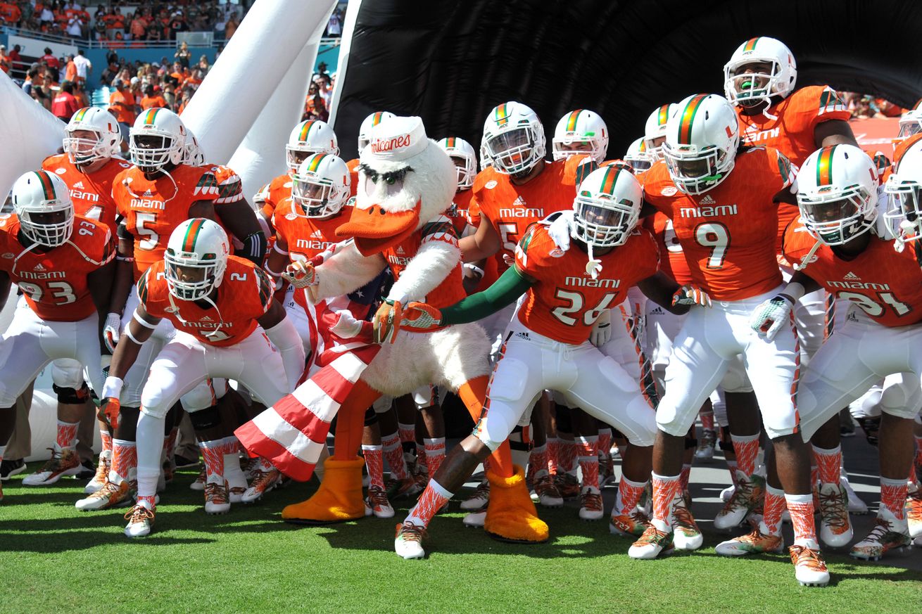 University Of Miami Football 2017 , HD Wallpaper & Backgrounds