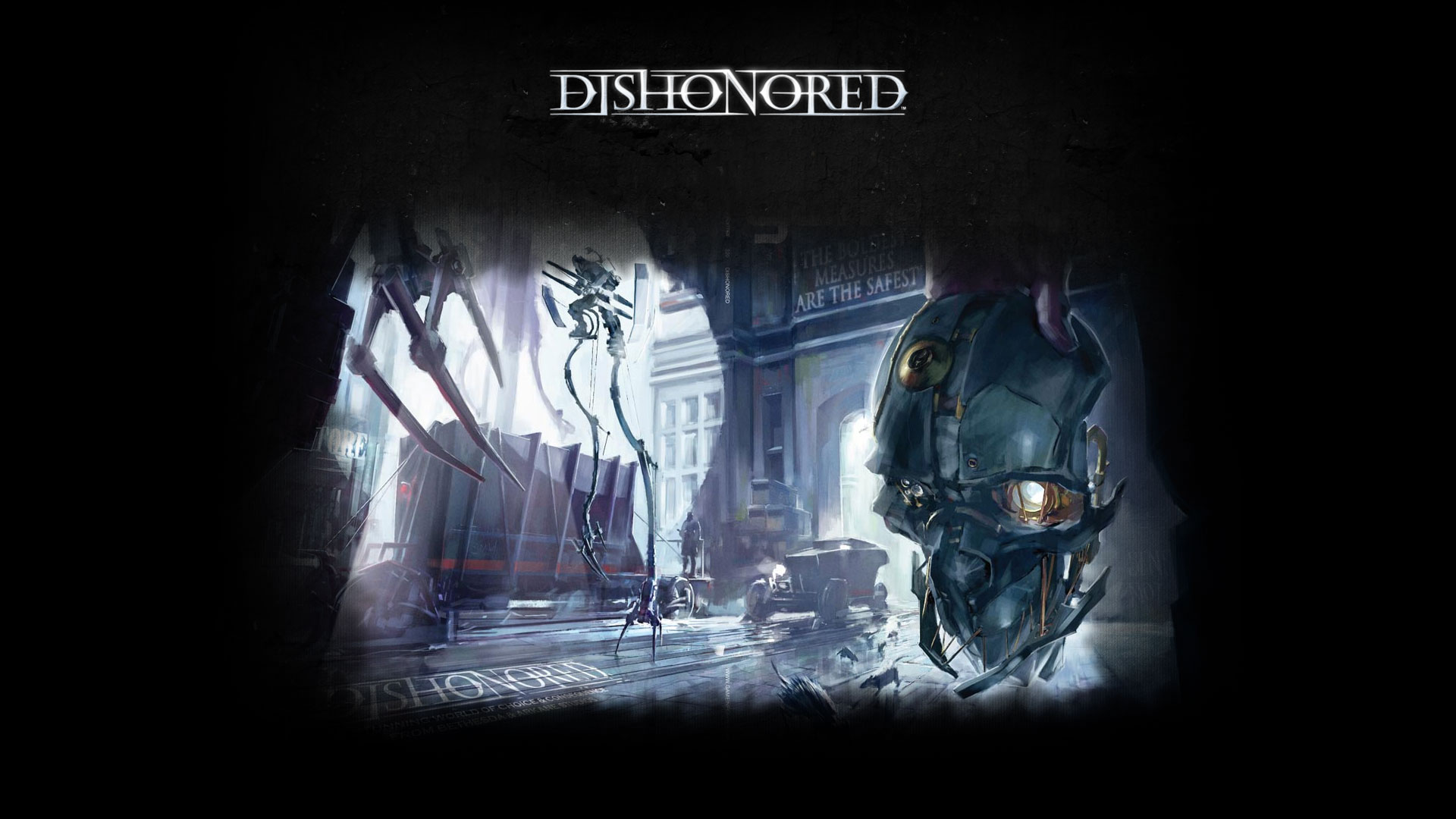 Download Corvo Attano In Dishonored Game Wallpaper - Game Informer Magazine Spread , HD Wallpaper & Backgrounds