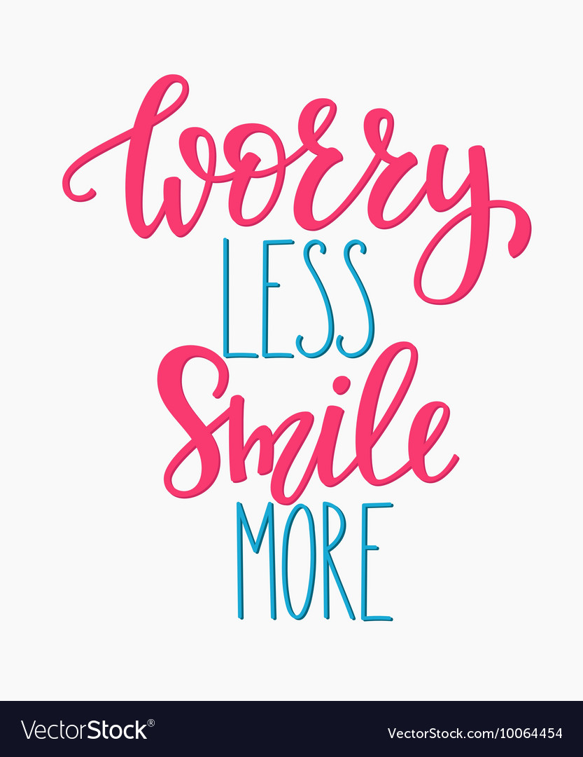 Smile More Wallpaper - Inspirational Quotes Calligraphy , HD Wallpaper & Backgrounds