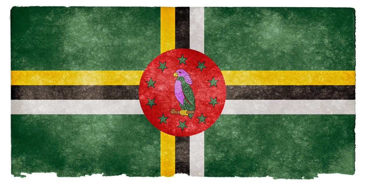 Dominica Flag Graphics Wallpaper - Dominica Grunge Flag , HD Wallpaper & Backgrounds