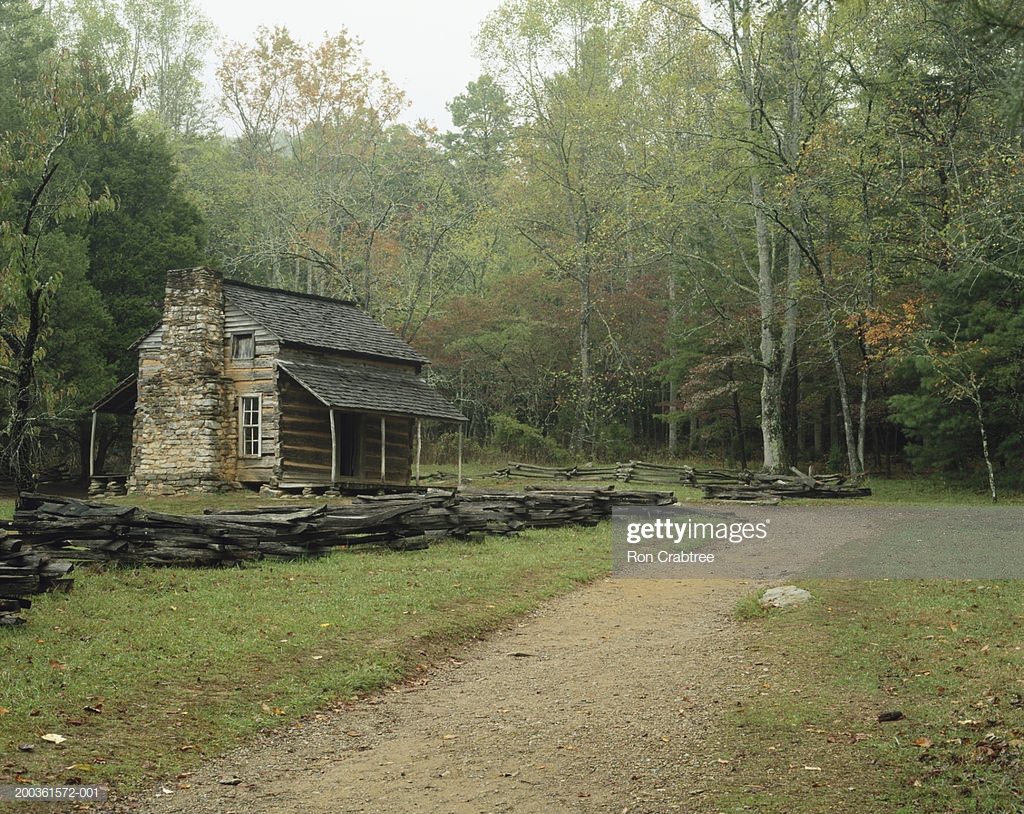 Usa, Tennessee, Great Smoky Mountains National Park, - Hut , HD Wallpaper & Backgrounds