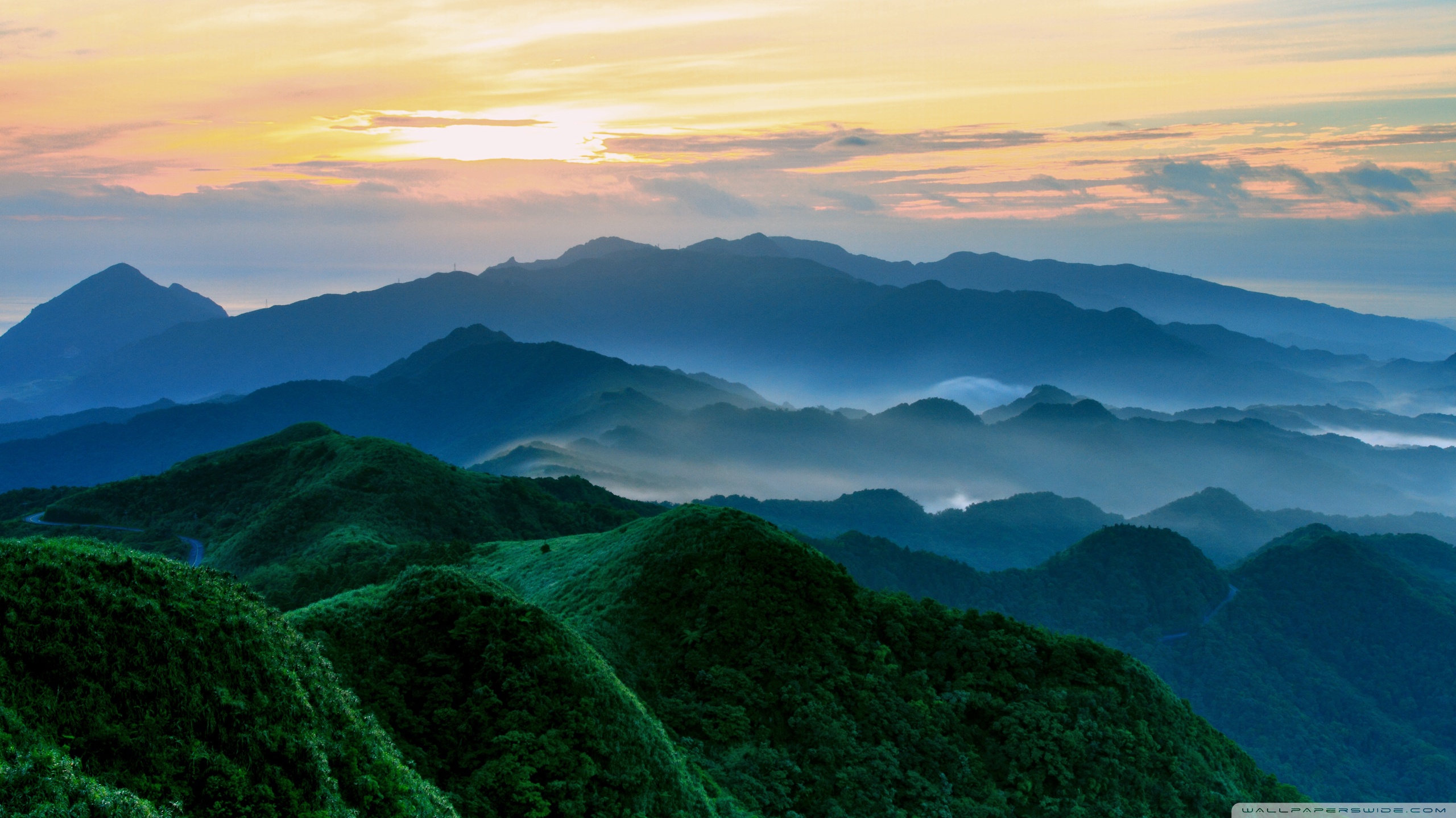 Standard - Blue Ridge Mountains Desktop Background , HD Wallpaper & Backgrounds