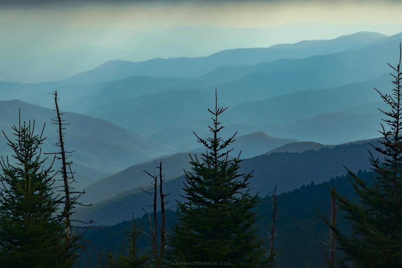 Layers Of The Great Smoky Mountains [oc][3000×2000] - Summit , HD Wallpaper & Backgrounds