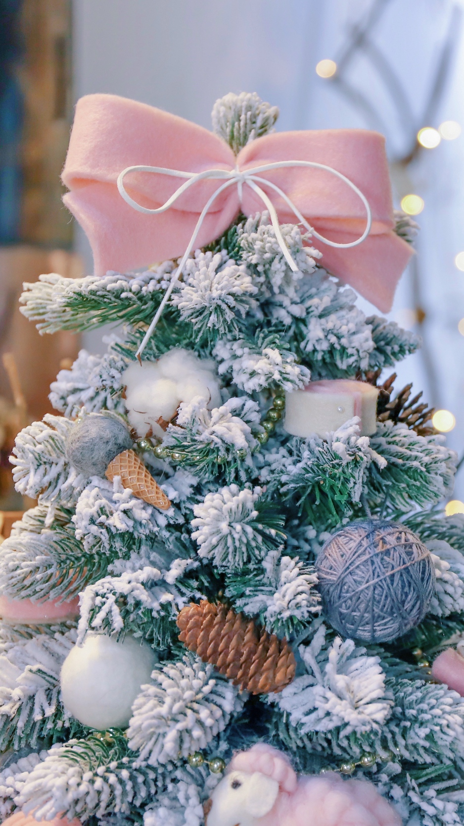 Wallpaper Christmas Tree, New Year, Decorations, Christmas - Новогодние Обои На Айфон , HD Wallpaper & Backgrounds