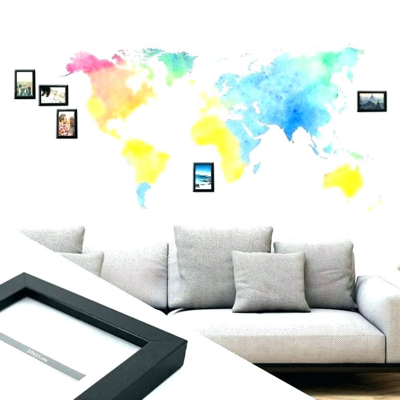 Wandtattoo Weltkarte Xxl S S Home Improvement Loans - Acrylic Paintings Of Farmhouse , HD Wallpaper & Backgrounds