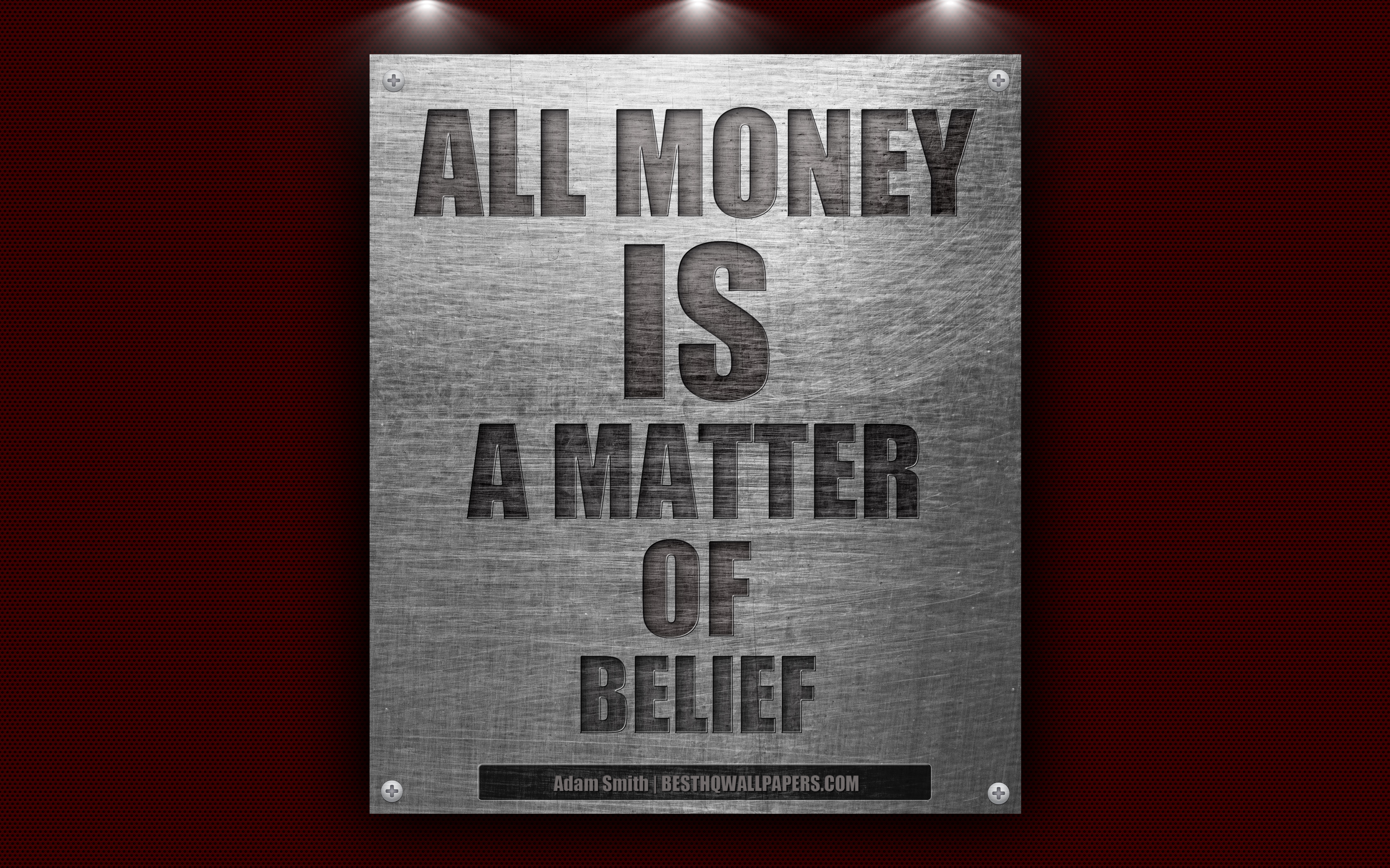 Alles Geld Ist Eine Sache Des Glaubens, Adam Smith , HD Wallpaper & Backgrounds
