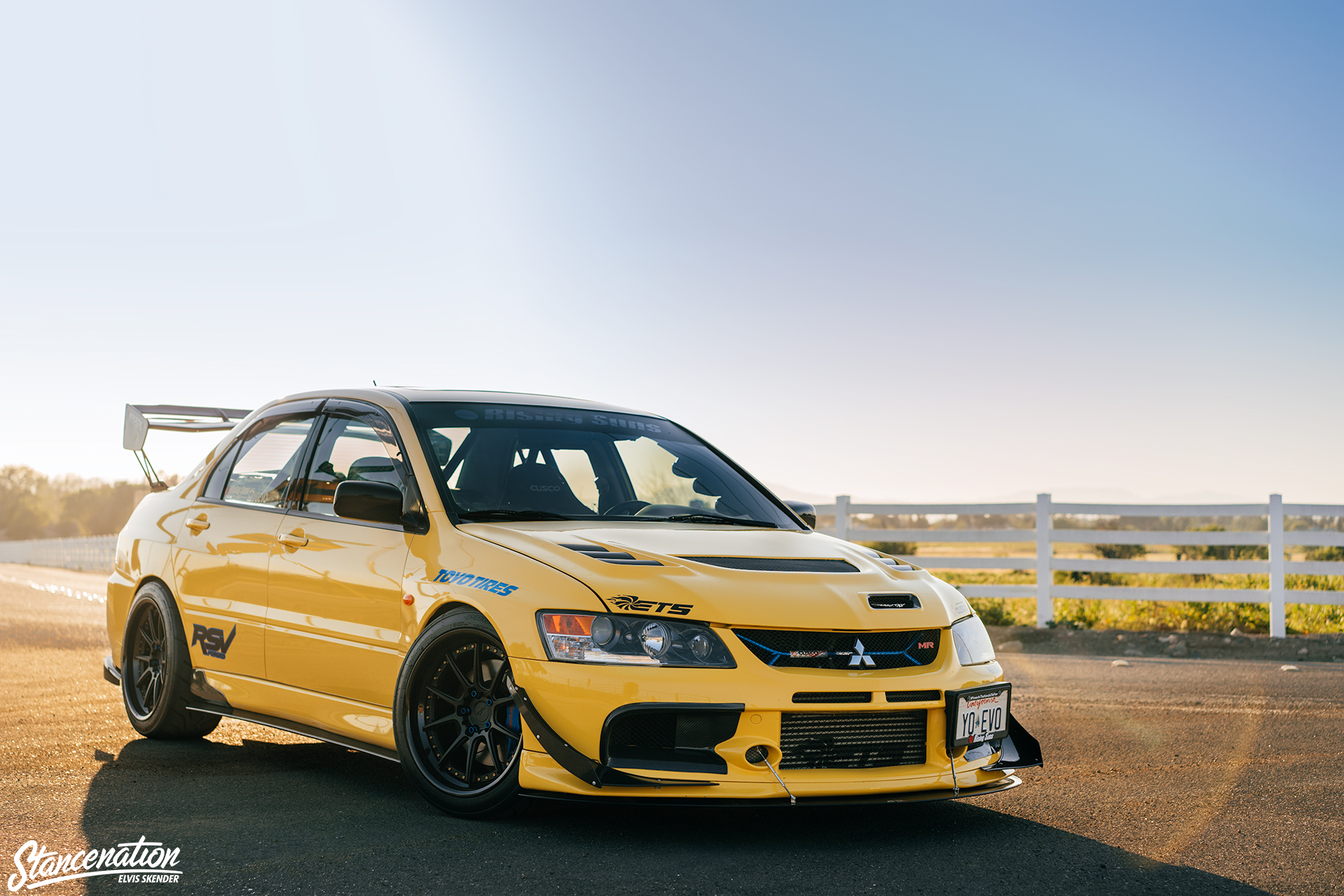 Car, Vehicle, Stancenation, Mitsubishi, Mitsubishi - Mitsubishi Lancer Evo Modified , HD Wallpaper & Backgrounds