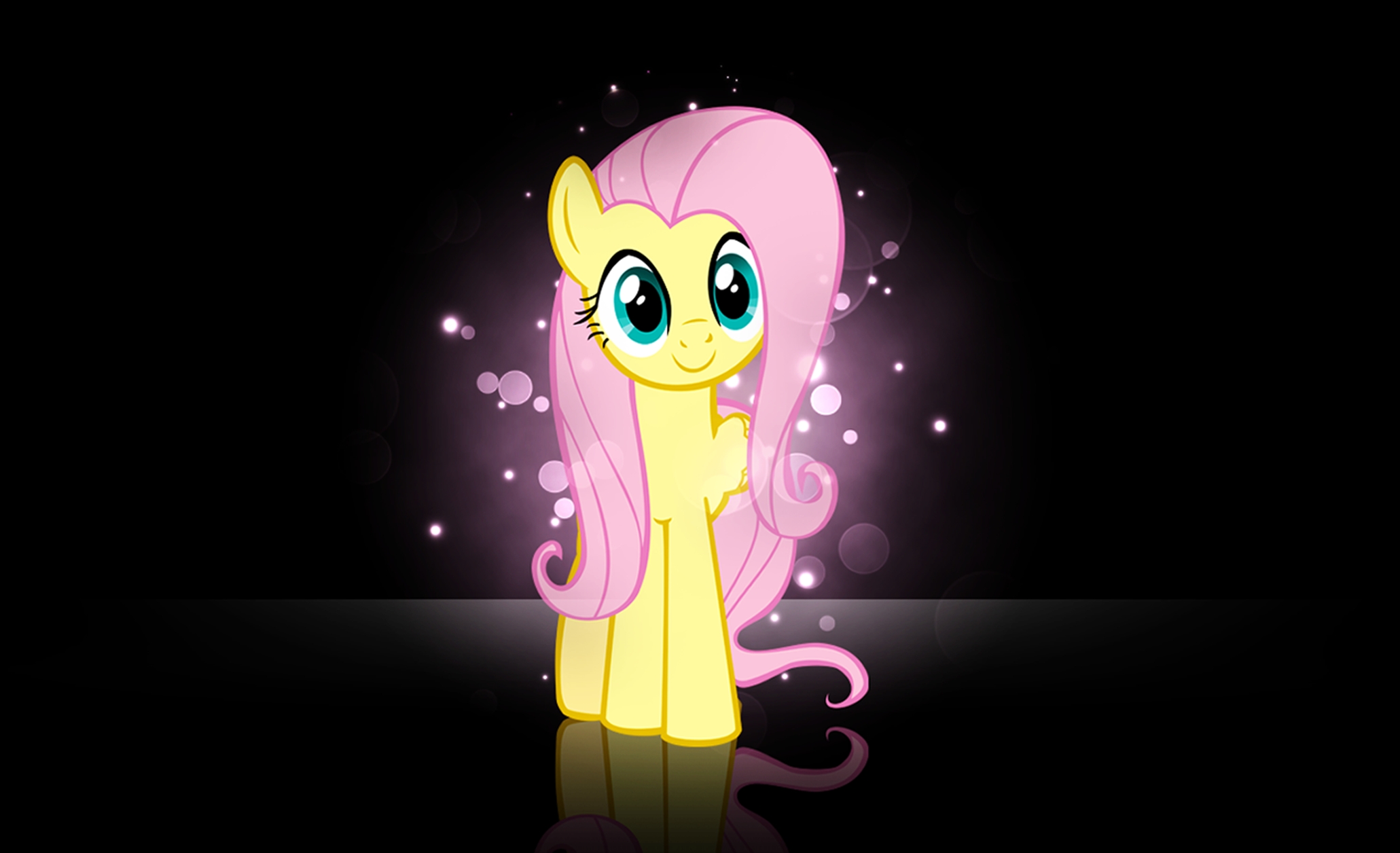 My Little Pony Fluttershy My Little Pony Friendship - Fluttershy Little Pony Wallpaper Hd , HD Wallpaper & Backgrounds