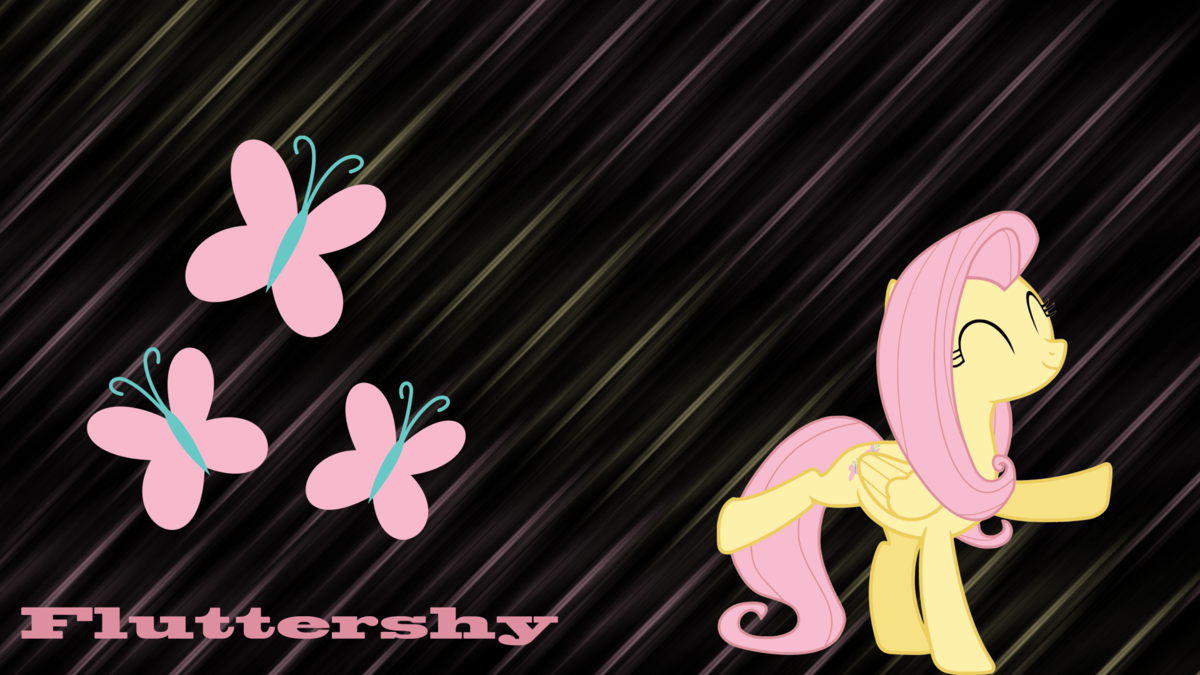 1299018 Fluttershy Wallpaper - Fluttershy Dancing , HD Wallpaper & Backgrounds