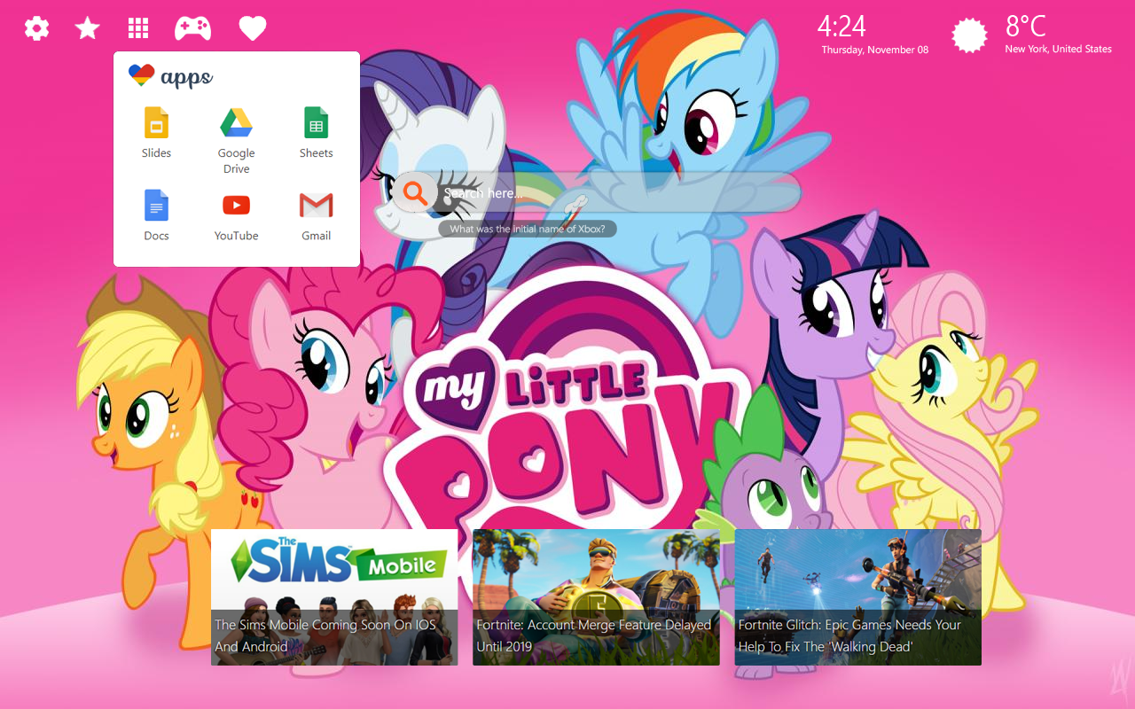 Y Little Pony Wallpapers - My Little Pony Cartoon , HD Wallpaper & Backgrounds