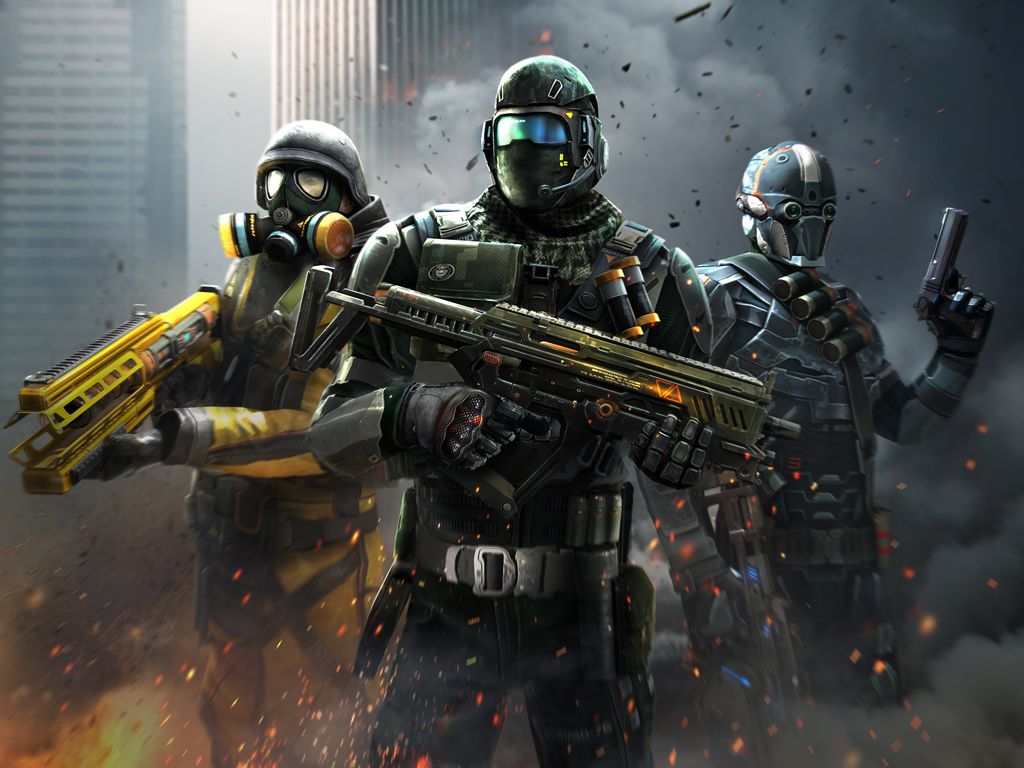 Modern Combat - Action Shooting Games For Android , HD Wallpaper & Backgrounds