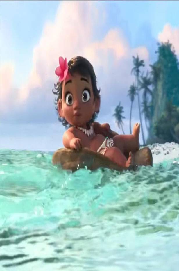 Moana On Beach Wallpaper For Mobile - Cartoon , HD Wallpaper & Backgrounds