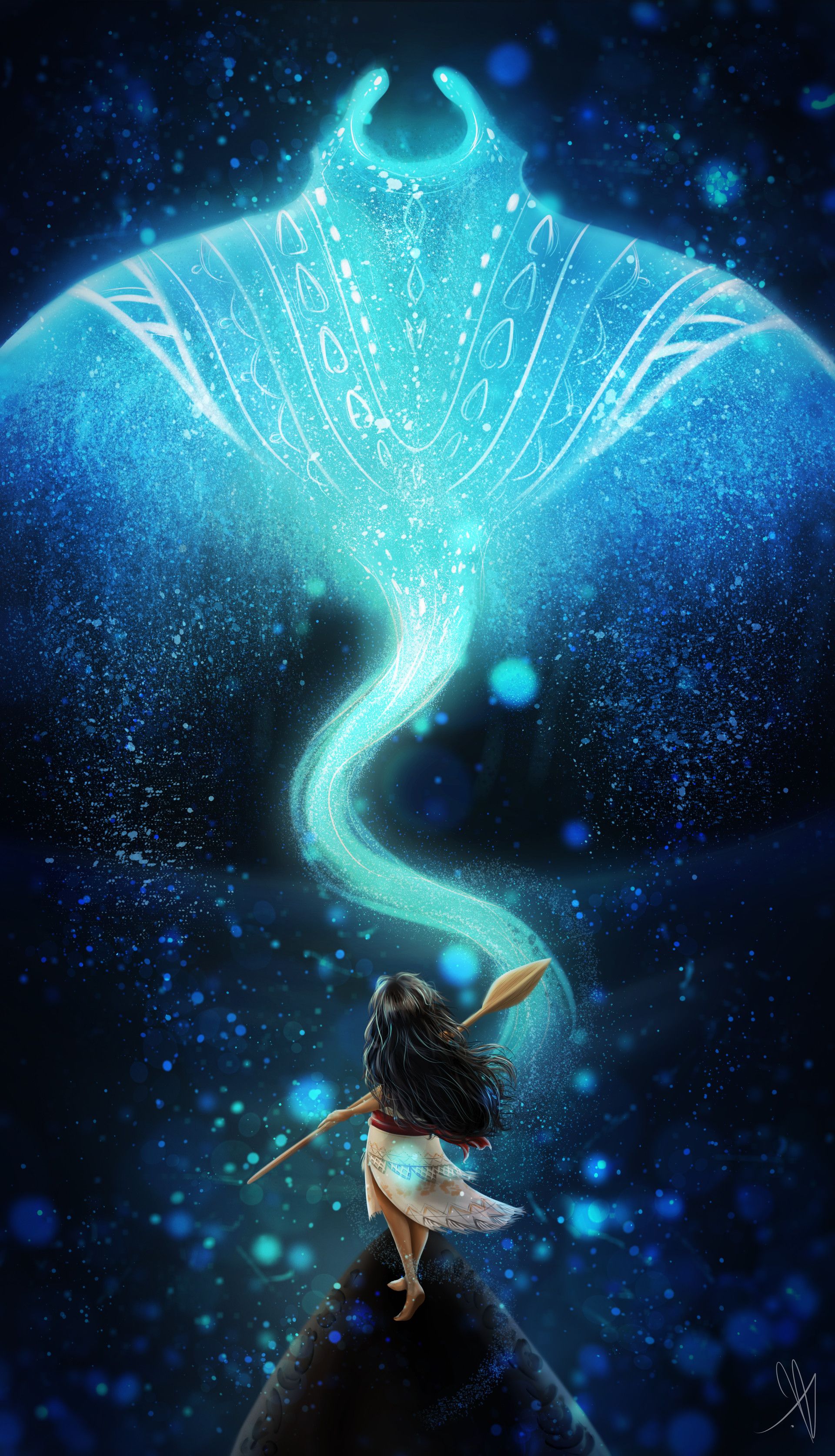 Moana By Nanda Passos Submitted By Lol33ta To / - Fondos De Pantalla Moana , HD Wallpaper & Backgrounds