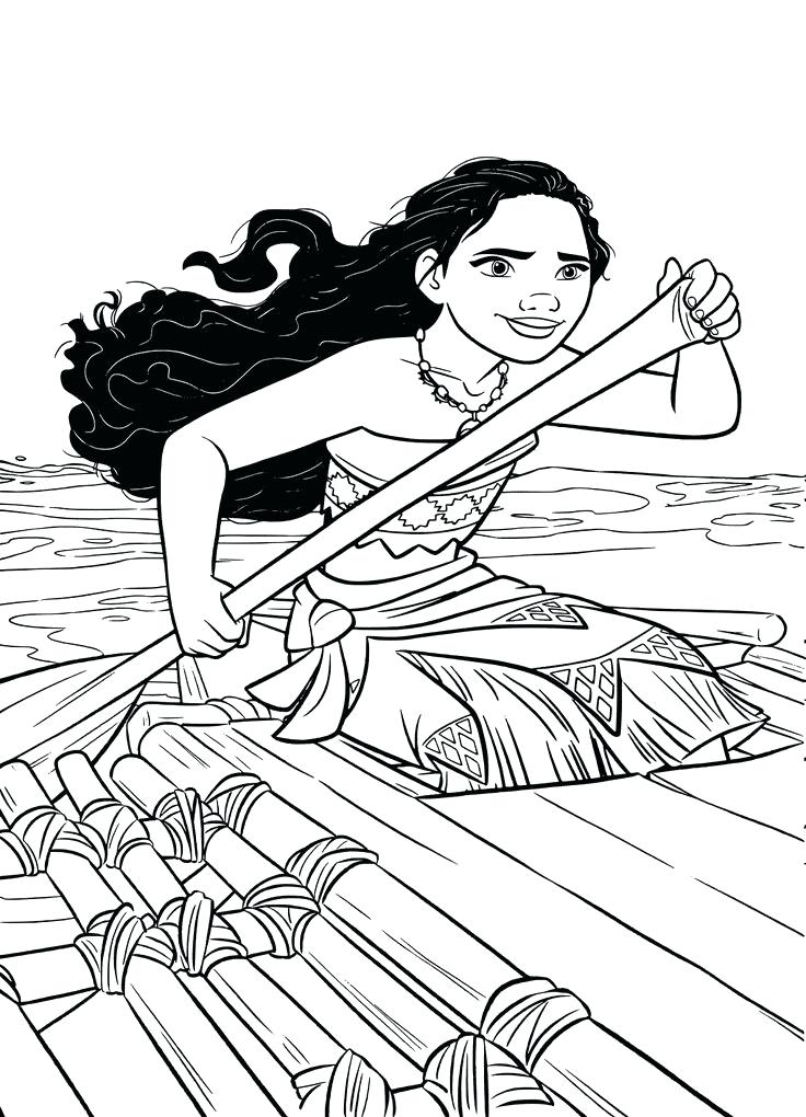 Baby Moana Colouring Pages Coloring Awesome Best Images - Moana Only Coloring Pages , HD Wallpaper & Backgrounds