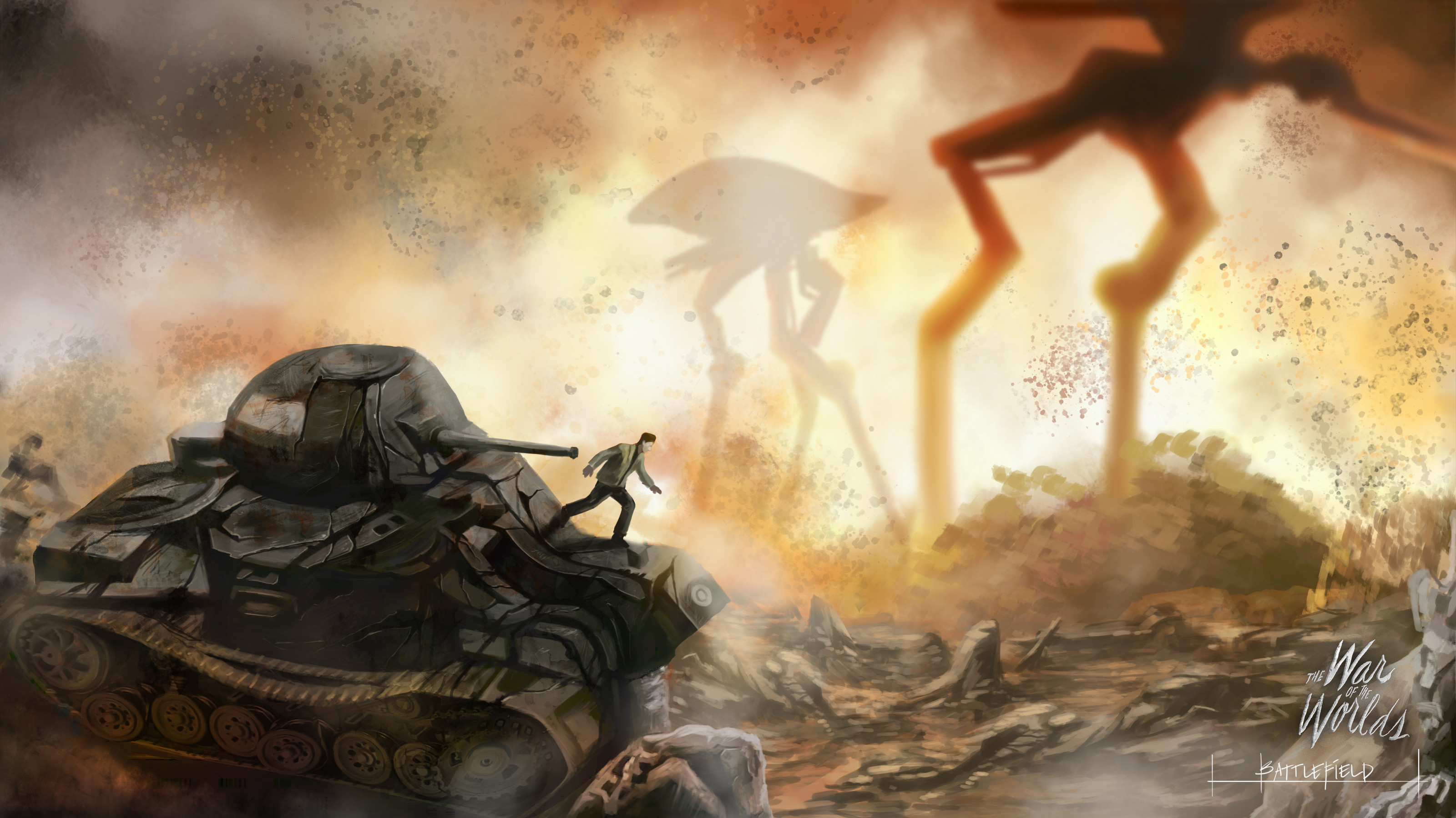War Of The Worlds - War Of The Worlds Background , HD Wallpaper & Backgrounds