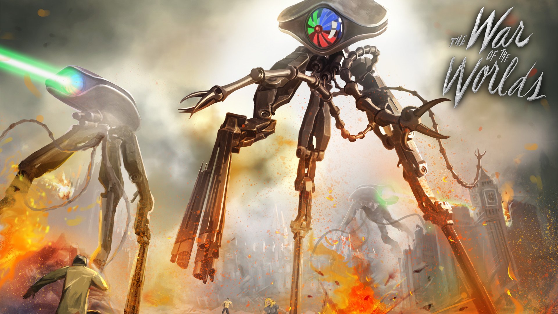 War Of The Worlds Wallpaper - War Of The Worlds 1953 Tripods , HD Wallpaper & Backgrounds