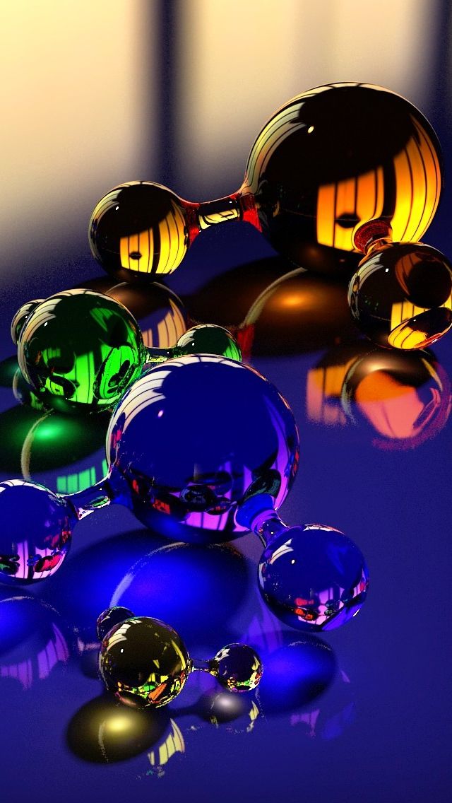 Molecule Stress Ball - Molecules Wallpaper Hd , HD Wallpaper & Backgrounds